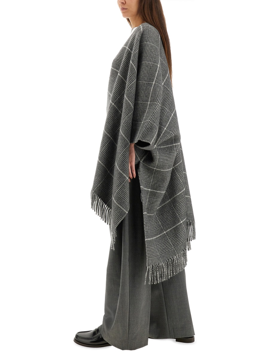 WOOL PONCHO WITH BANGS MSCDAGP31CBL42 (Brunello Cucinelli / カジュアルジャケット ) | Brunello Cucinelli (ブルネロ・クチネリ)(1)