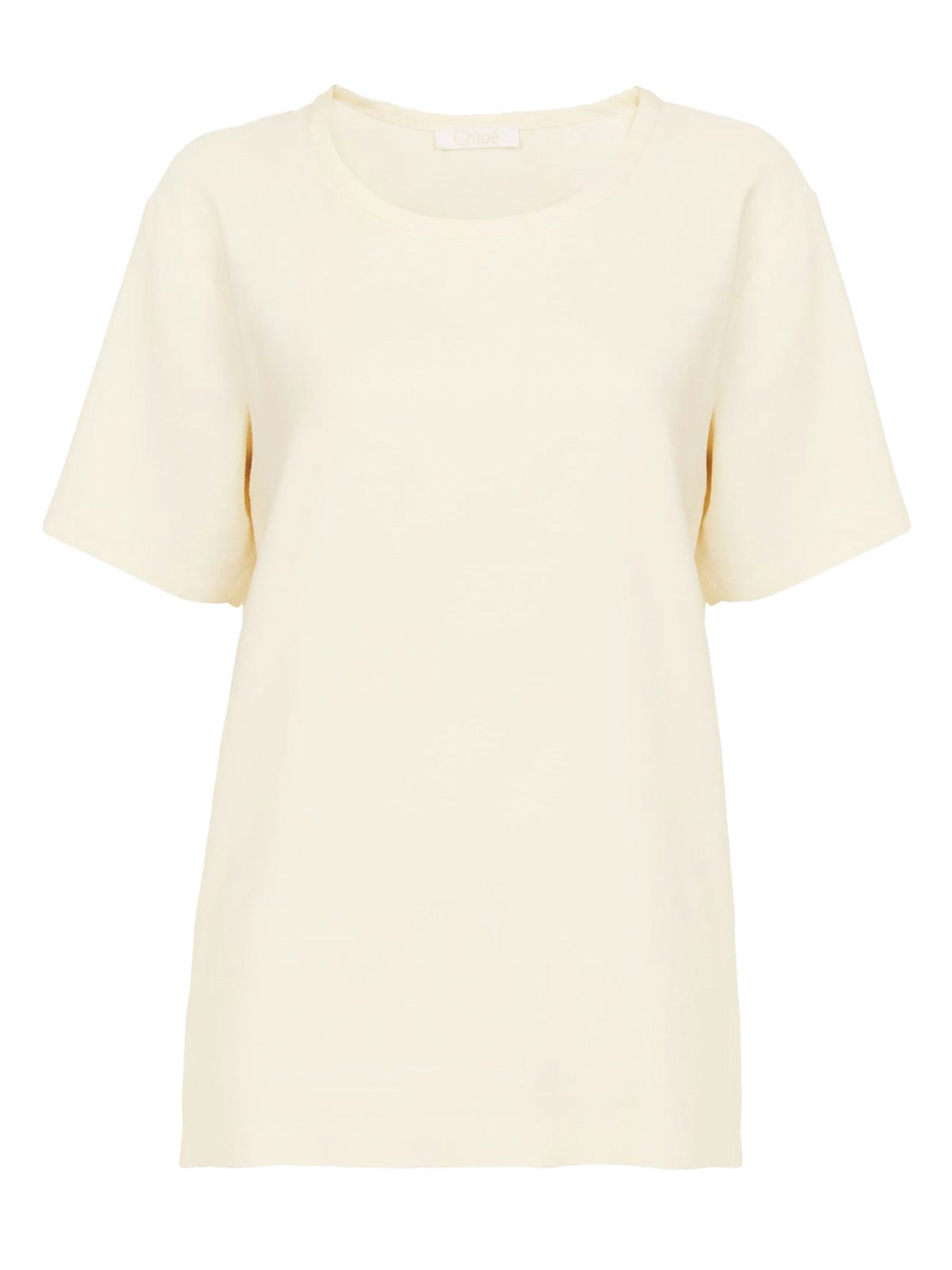 Classic T-Shirt In Beige CHC22UHT3103124T (Chloé / Tシャツ・カットソー ) | Chloé (クロエ)(1)