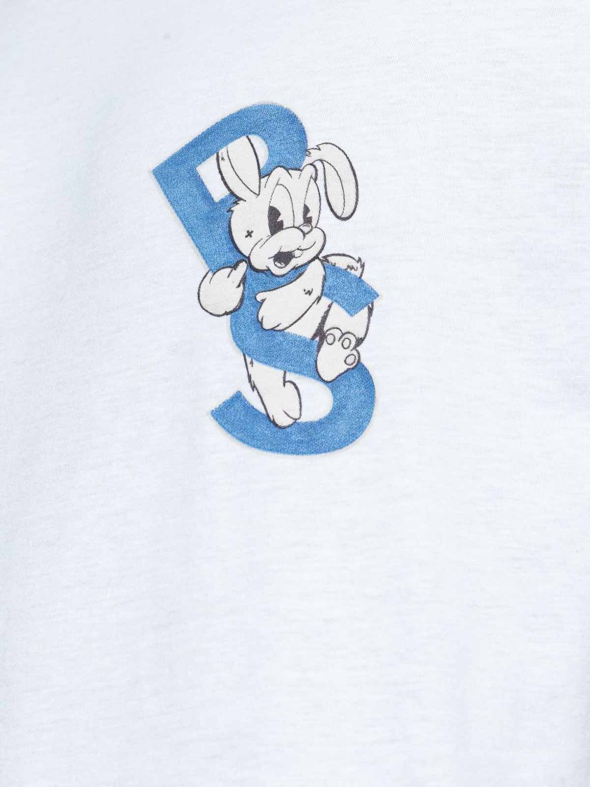 Bunny Repeat Cotton T-Shirt 21572765745013 (PS Paul Smith / Tシャツ・カットソー ) | PS Paul Smith (ピーエス ポール・スミス)(3)
