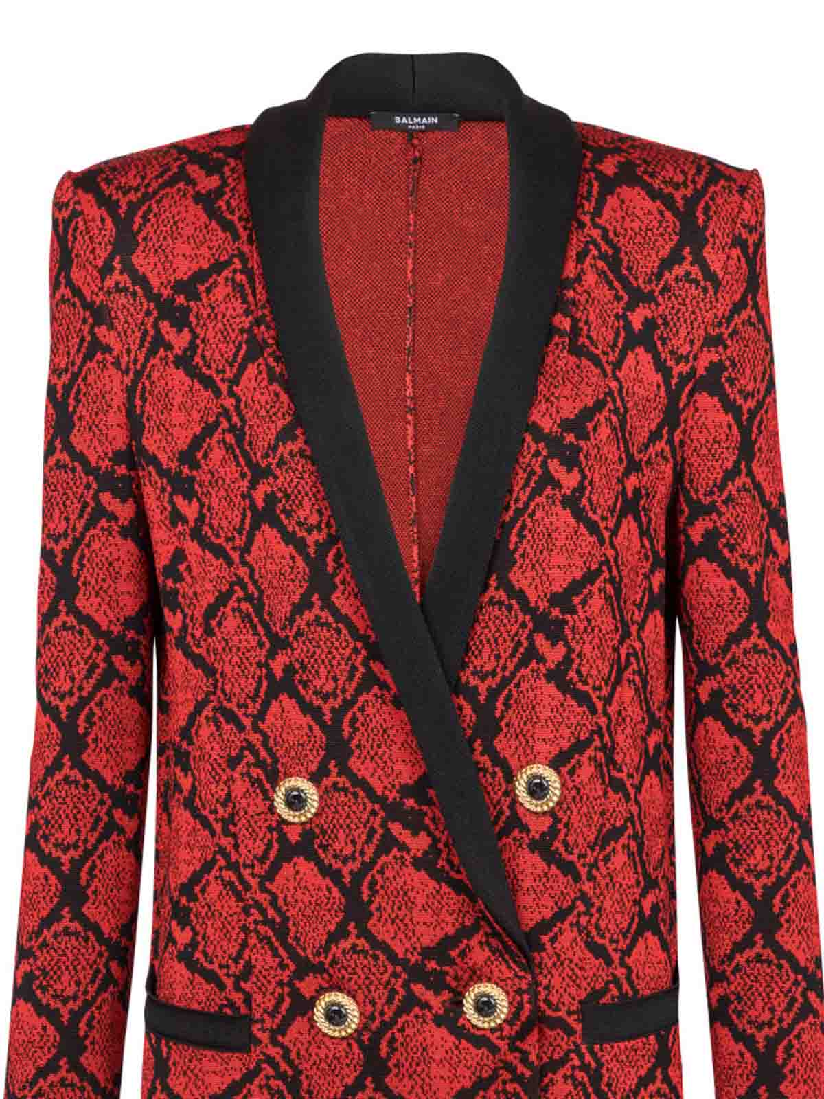 Fitted Collection Jacket CF1SG065KF52EKA (Balmain / ブレザー・ジャケット ) | Balmain (バルマン)(1)