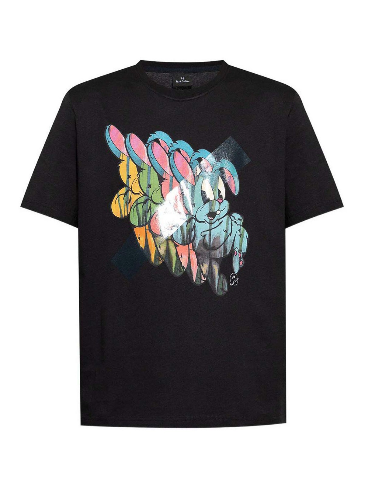 Bunny Repeat Cotton T-Shirt 21572762260005 (PS Paul Smith / Tシャツ・カットソー ) | PS Paul Smith (ピーエス ポール・スミス)