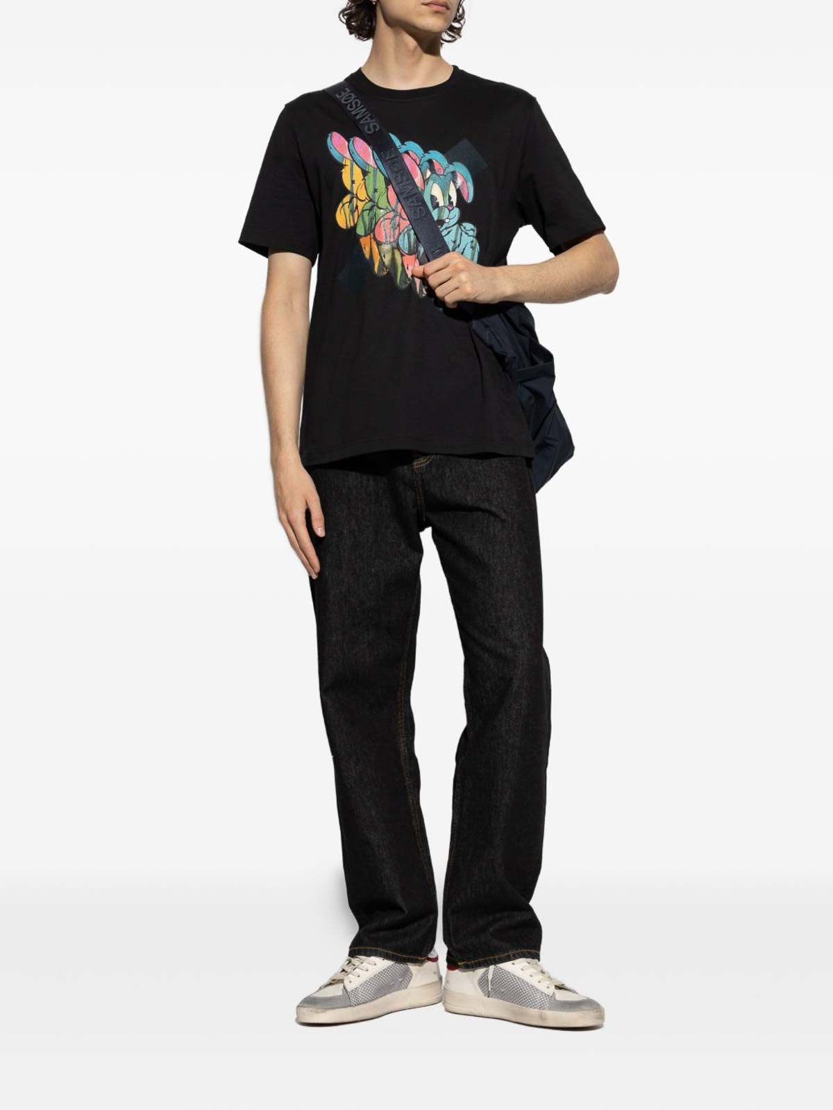 Bunny Repeat Cotton T-Shirt 21572762260005 (PS Paul Smith / Tシャツ・カットソー ) | PS Paul Smith (ピーエス ポール・スミス)(1)