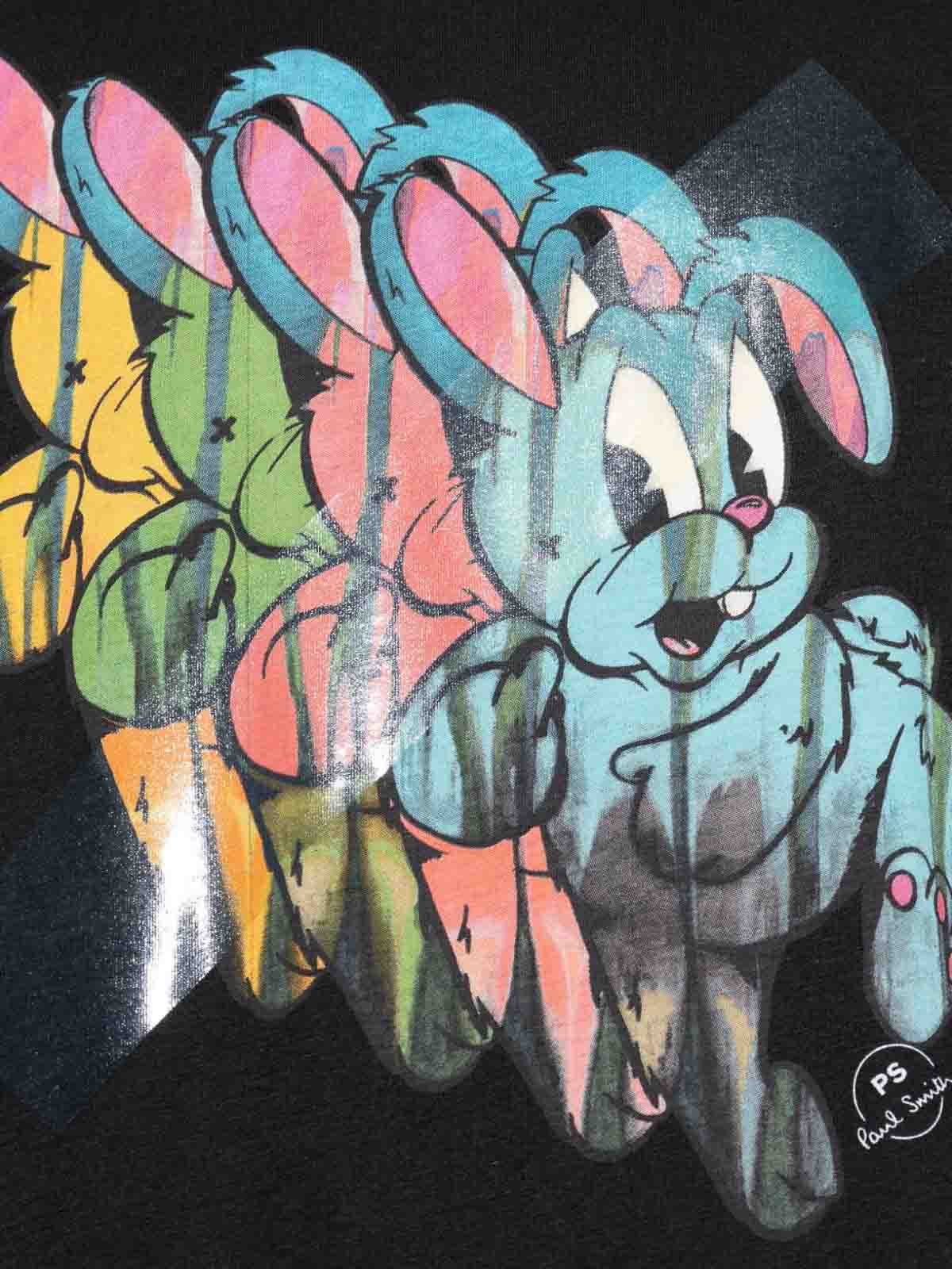 Bunny Repeat Cotton T-Shirt 21572762260005 (PS Paul Smith / Tシャツ・カットソー ) | PS Paul Smith (ピーエス ポール・スミス)(2)