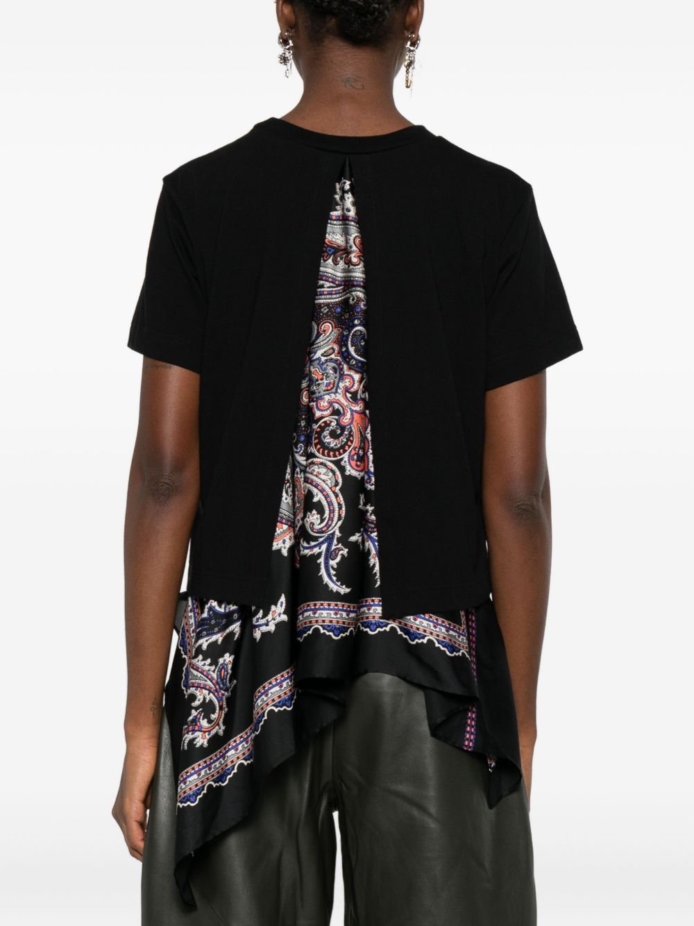 Sacai T-shirts and Polos Black 2508149002 (sacai / Tシャツ・カットソー ) | sacai (サカイ)(3)