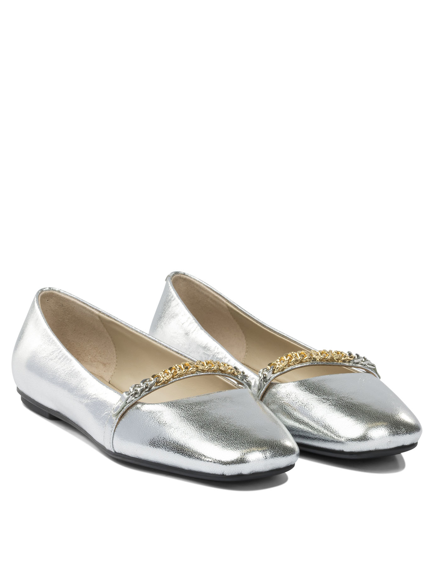 Leather ballet flats with square toe SD0383P049ZZF (PINKO / フラットシューズ ) | PINKO (ピンコ)(1)