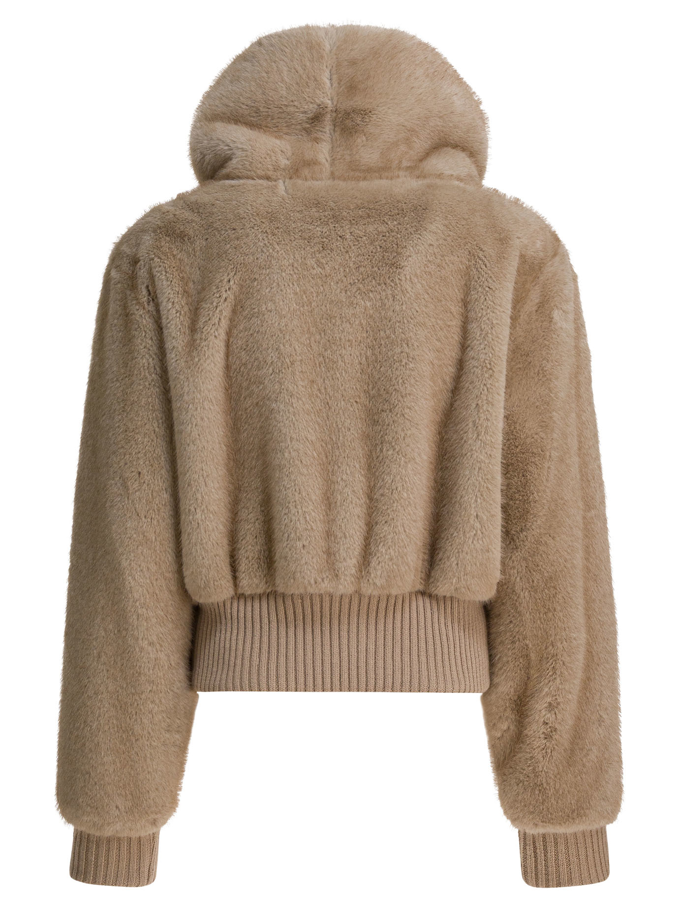 Faux fur bomber jacket 105399A2PIC60 (PINKO / レザー&ファージャケット・コート ) | PINKO (ピンコ)(1)