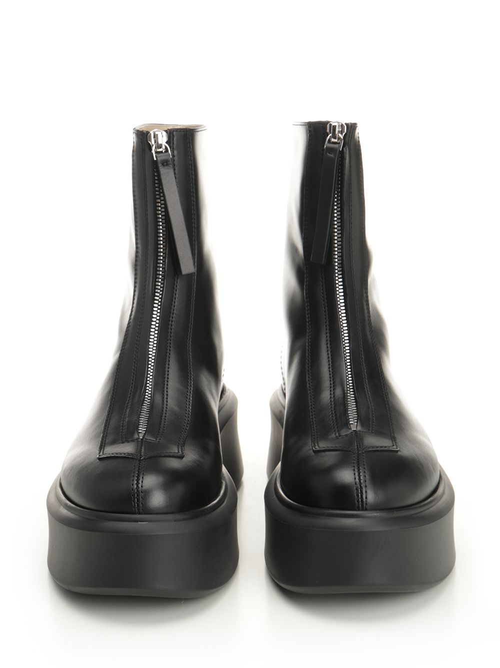 Zipped Boot I in Leather F1144L64RBLK (The Row / ブーツ ) | The Row (ザ・ロウ)(4)