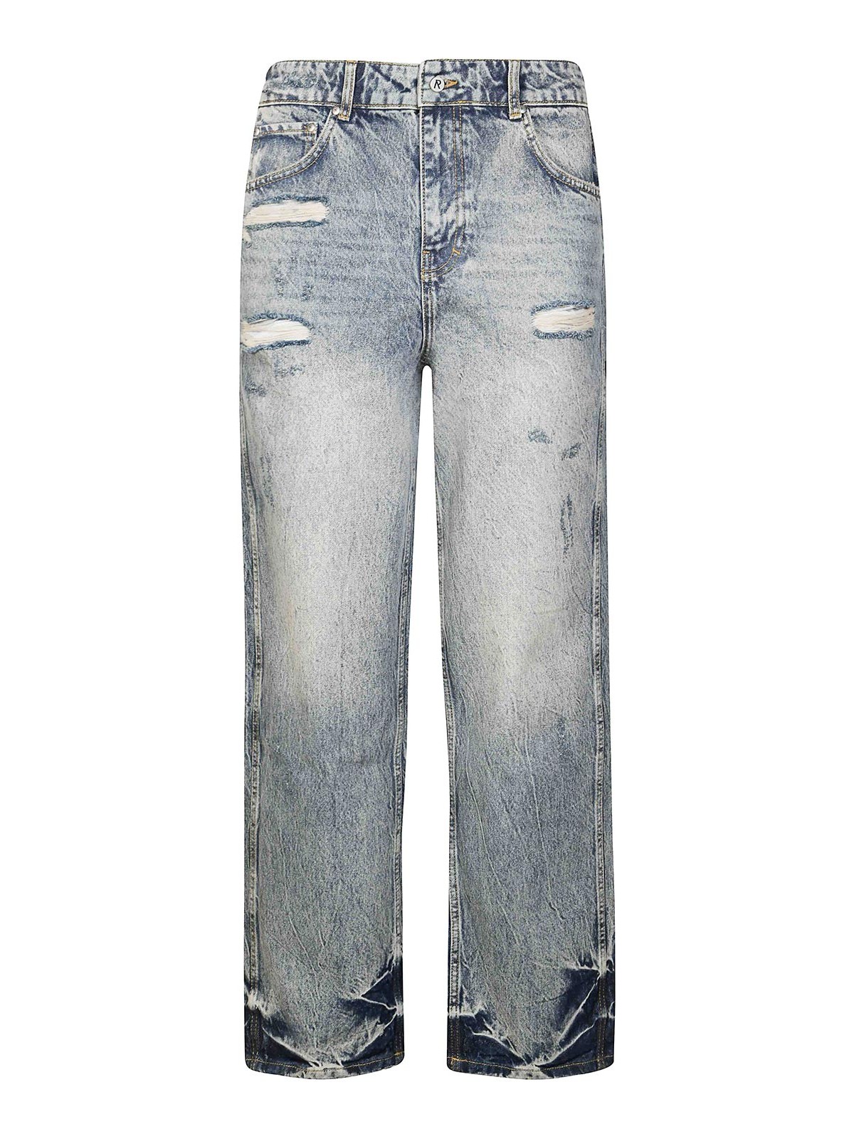 R3 Distressed Baggy Denim MLM614860730BLUECREAM (REPRESENT / ジーンズ ) | REPRESENT (リプレゼント)