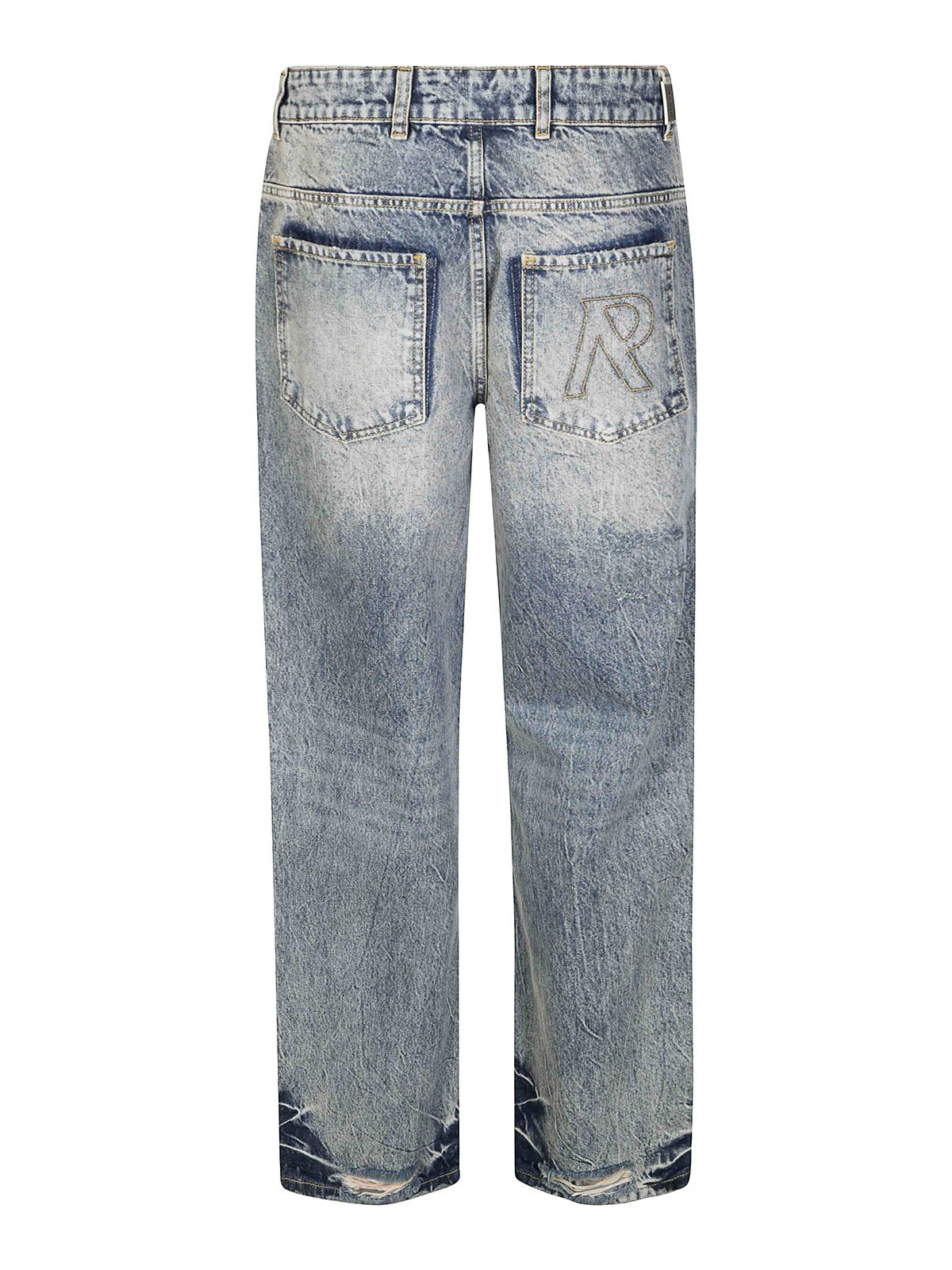 R3 Distressed Baggy Denim MLM614860730BLUECREAM (REPRESENT / ジーンズ ) | REPRESENT (リプレゼント)(1)