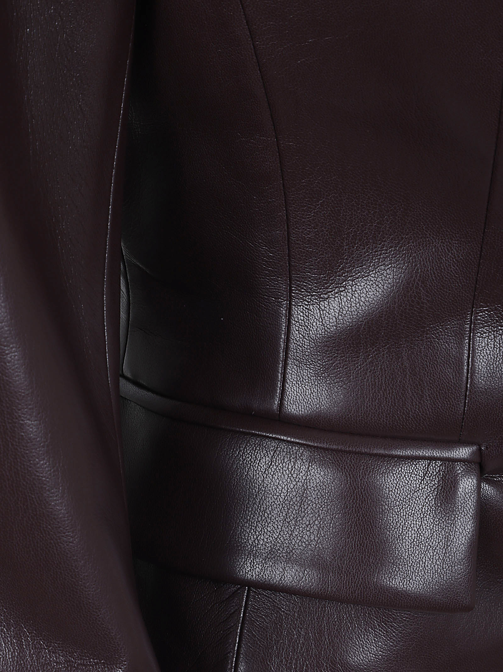 ZEFIRA - FITTED MICRO BLAZER T183060ATNP152375 (THE ANDAMANE / レザー&ファージャケット・コート ) | THE ANDAMANE (アンダマン)(1)