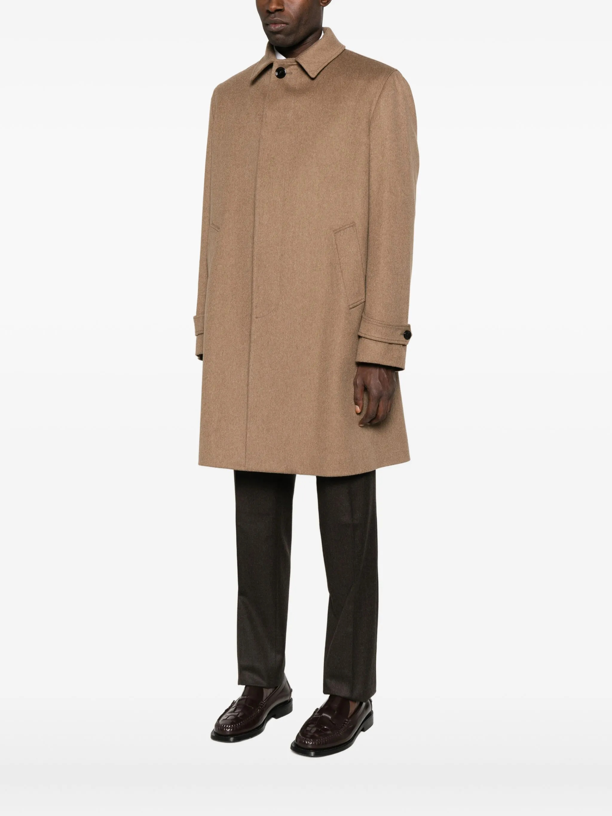 Lardini Coats Brown CN23223CN65602310 (LARDINI / コート ) | LARDINI (ラルディーニ)(2)