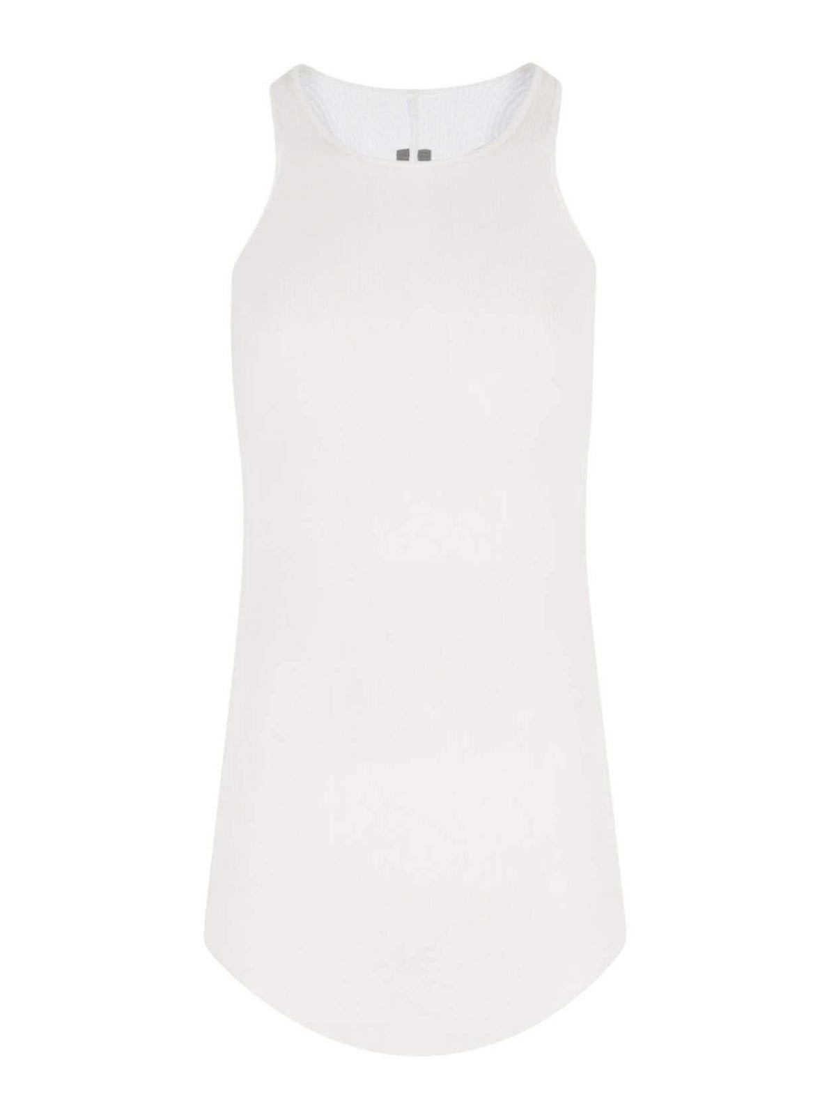 Tank top in viscose and silk RU02E1150RC11 (Rick Owens / タンクトップ・キャミソール ) | Rick Owens (リック オウエンス)