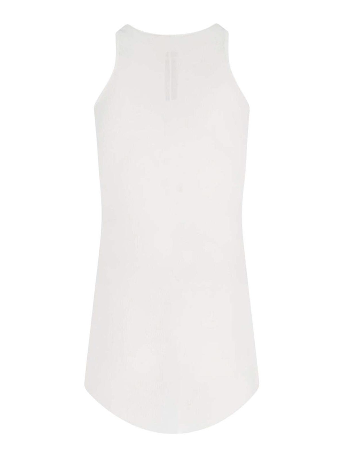 Tank top in viscose and silk RU02E1150RC11 (Rick Owens / タンクトップ・キャミソール ) | Rick Owens (リック オウエンス)(1)