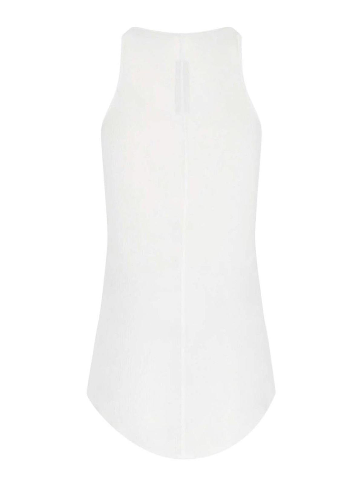 Tank top in viscose and silk RP02E4101RC11 (Rick Owens / タンクトップ・キャミソール ) | Rick Owens (リック オウエンス)(1)
