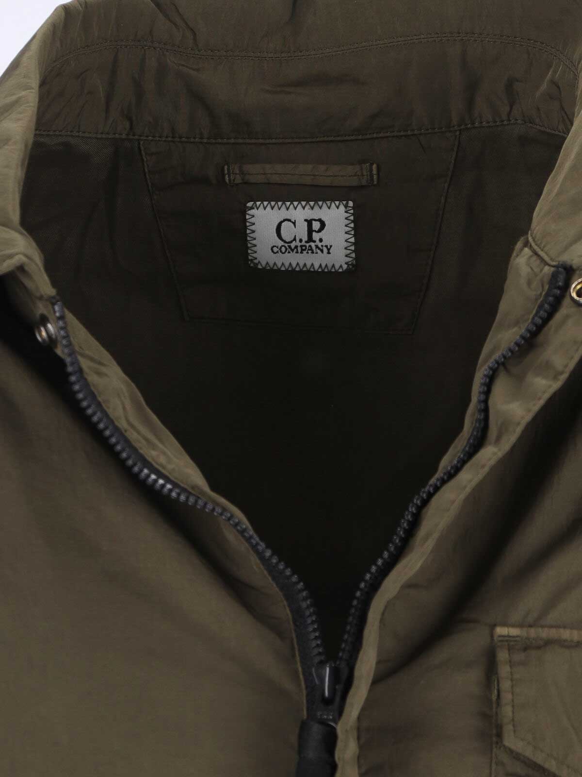 Logo shirt jacket 19CMOS089A005904G683 (C.P. Company / シャツ・ブラウス ) | C.P. Company (シーピーカンパニー)(4)