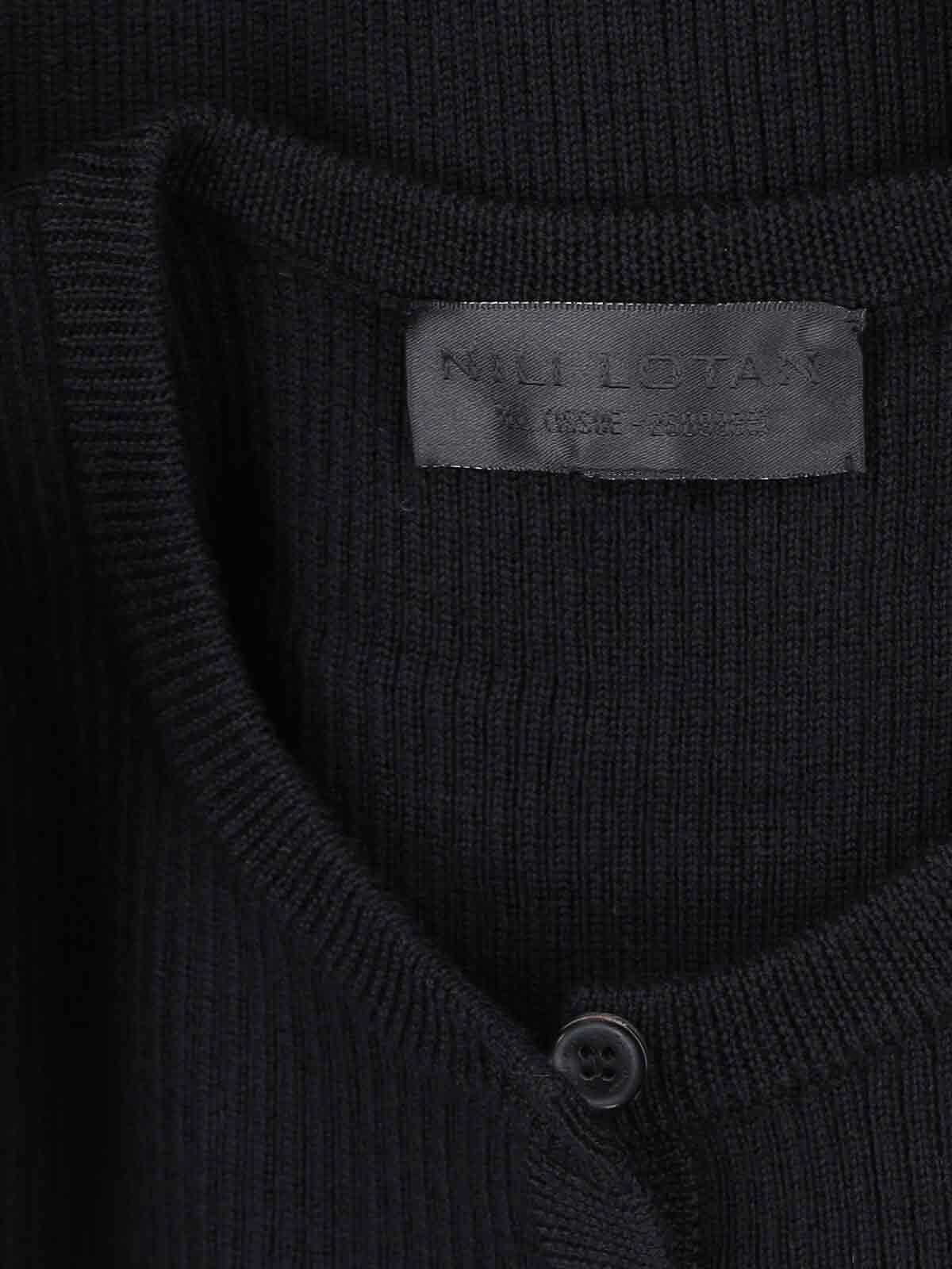 Maxi shirt dress 81306Y072BLK (NILI LOTAN / ニット・セーター・カーディガン ) | NILI LOTAN (ニリ ロタン)(4)