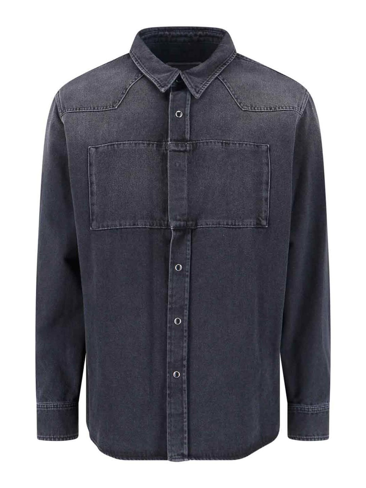 Denim shirt SH0DT0031M30011967 (MM6 Maison Margiela / シャツ・ブラウス ) | MM6 Maison Margiela (エムエムシックス)