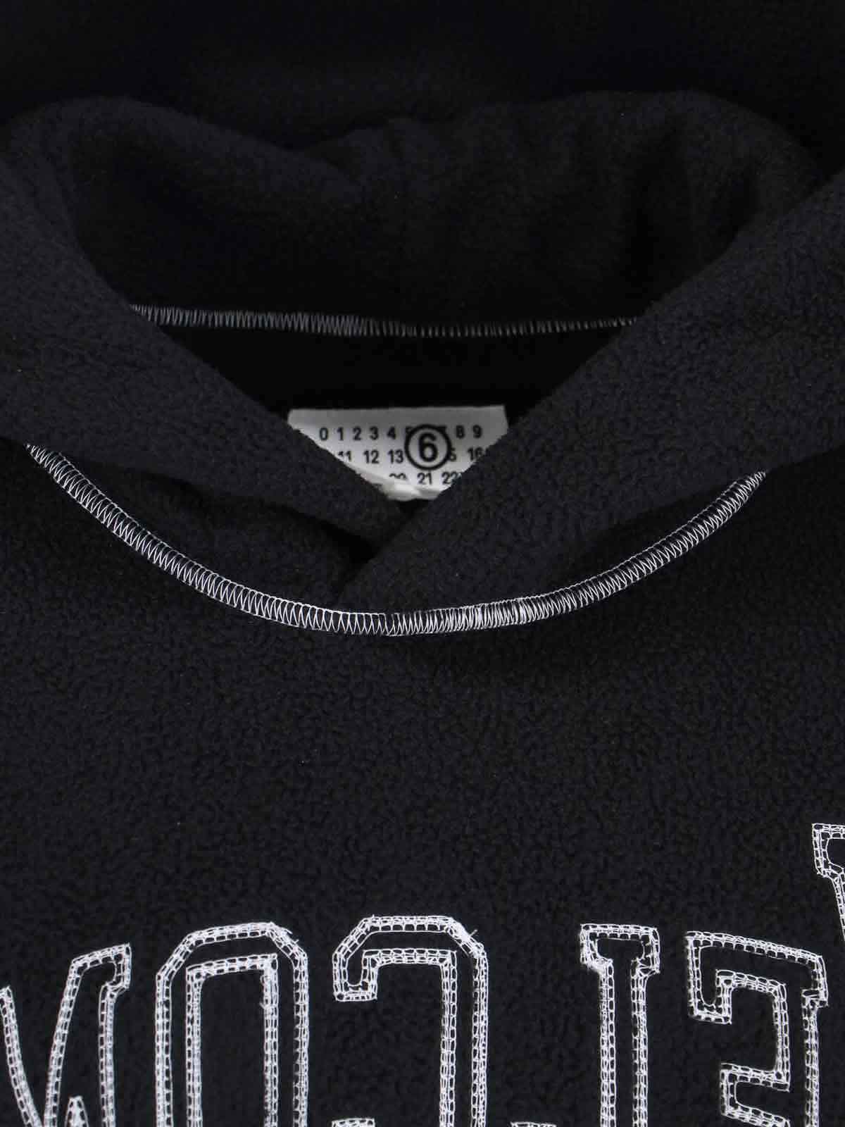 Logo hooded sweatshirt S52GU0243M20126900 (MM6 Maison Margiela / スウェット・フーディー ) | MM6 Maison Margiela (エムエムシックス)(3)