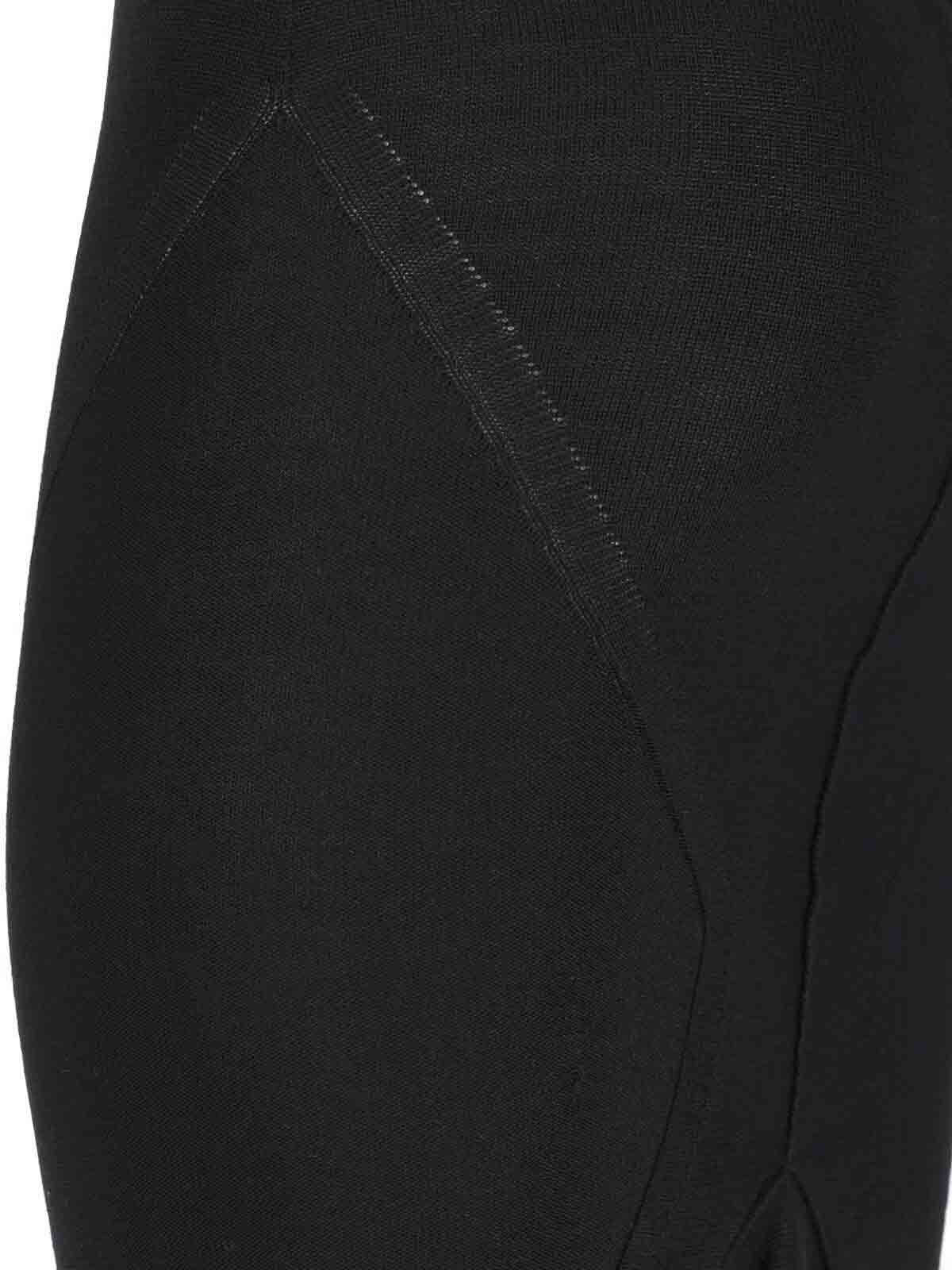 Asymmetrical midi skirt in wool RP02E4677ML09 (Rick Owens / スカート ) | Rick Owens (リック オウエンス)(4)