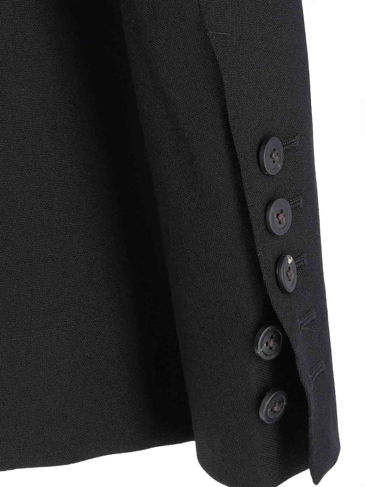 Blazer Monopetto In Lana RP02E4759WGP09 (Rick Owens / ブレザー・ジャケット ) | Rick Owens (リック オウエンス)(2)