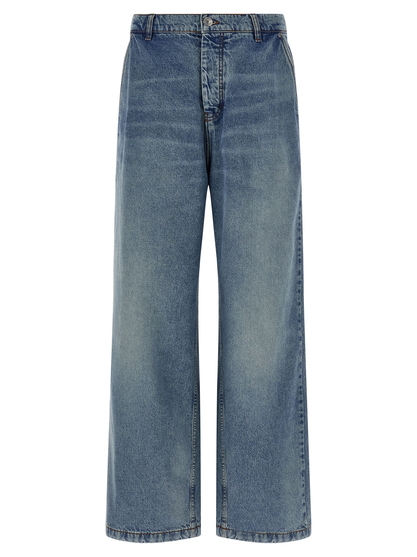 Wide leg jeans HTR821DE0046480 (AMI Paris / ジーンズ ) | AMI Paris (アミパリス)