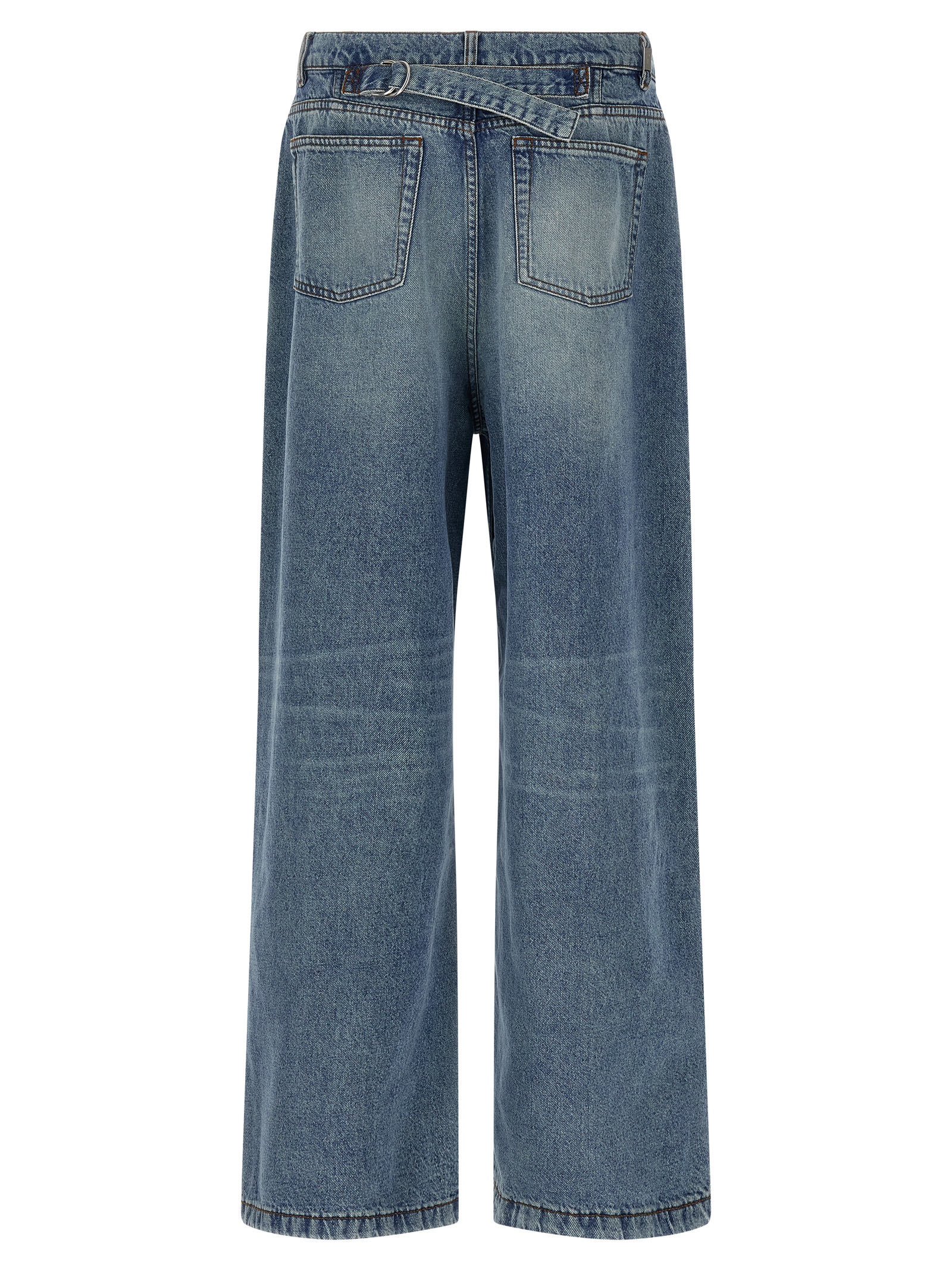 Wide leg jeans HTR821DE0046480 (AMI Paris / ジーンズ ) | AMI Paris (アミパリス)(1)