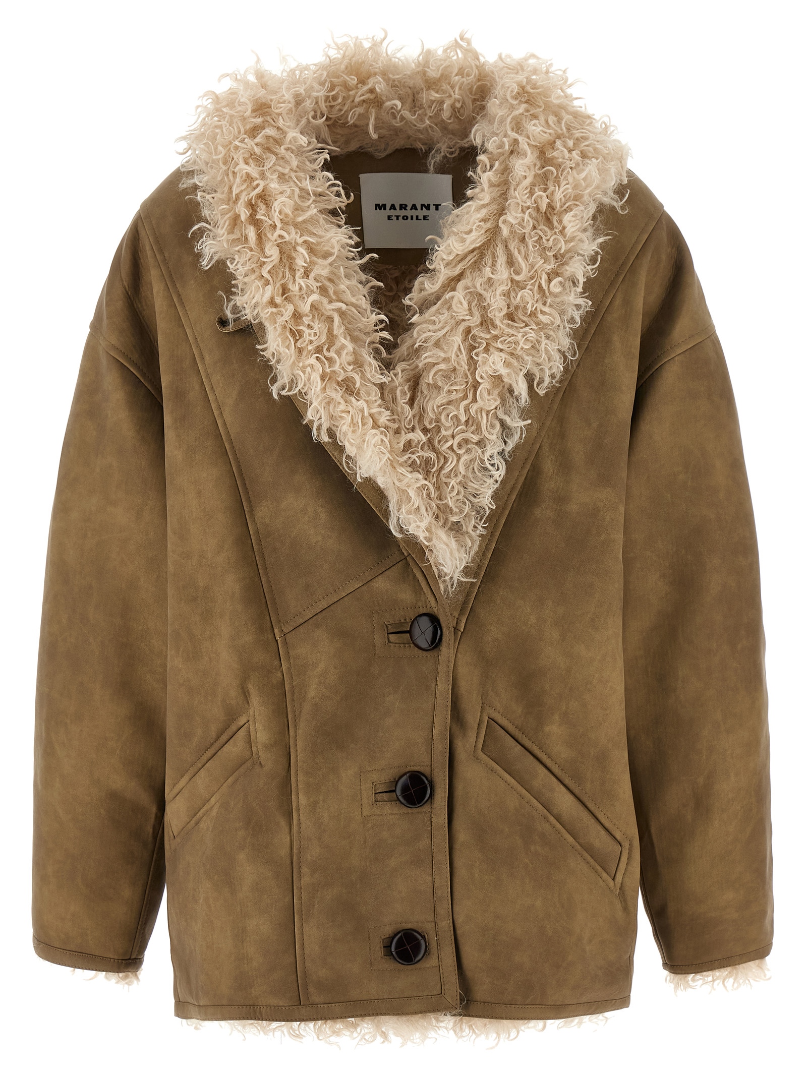 'Clea' jacket MA0427FAC3A01E50TA (Isabel Marant Étoile / レザー&ファージャケット・コート ) | Isabel Marant Étoile (イザベル マラン エトワール)