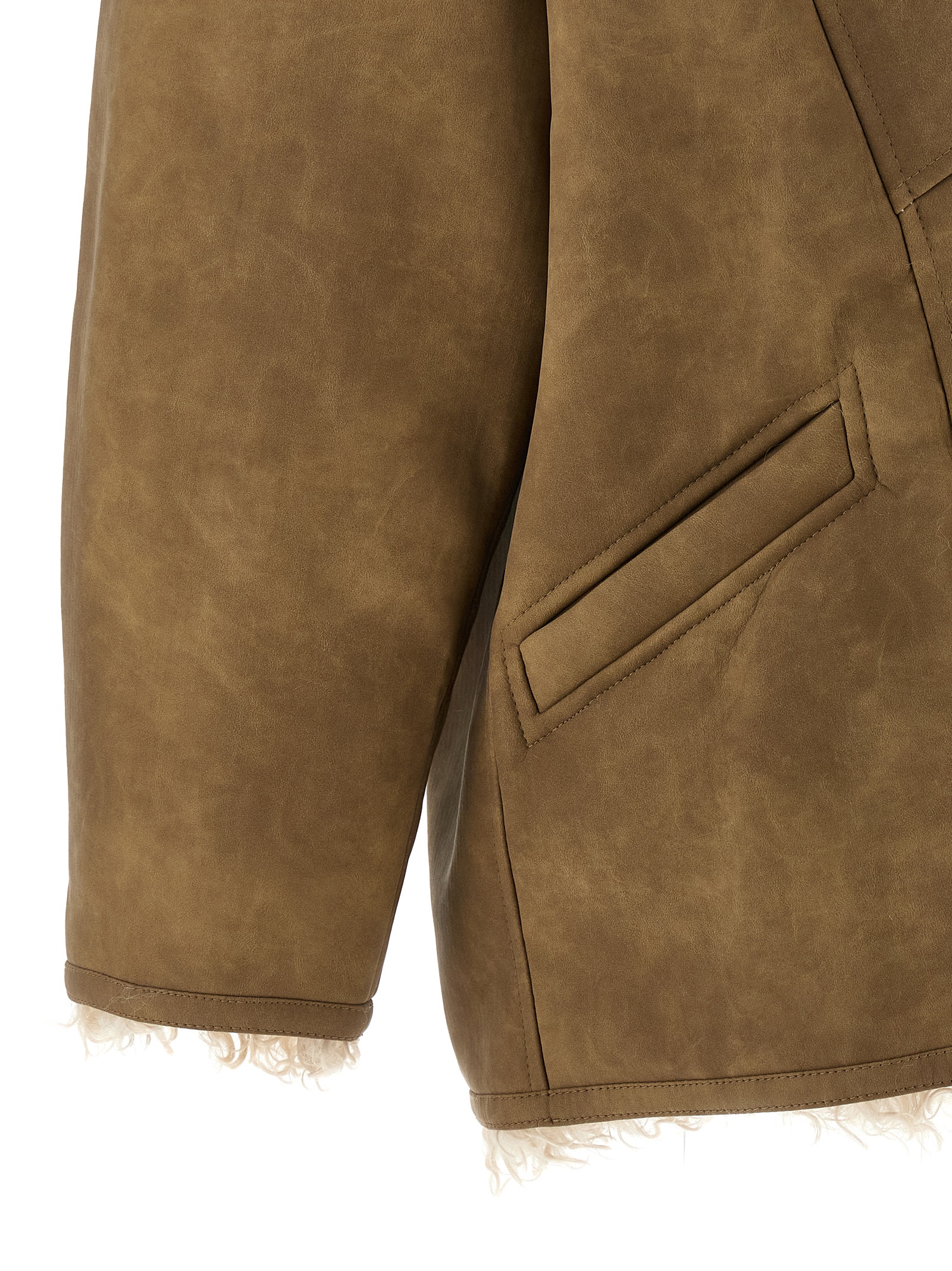 'Clea' jacket MA0427FAC3A01E50TA (Isabel Marant Étoile / レザー&ファージャケット・コート ) | Isabel Marant Étoile (イザベル マラン エトワール)(3)