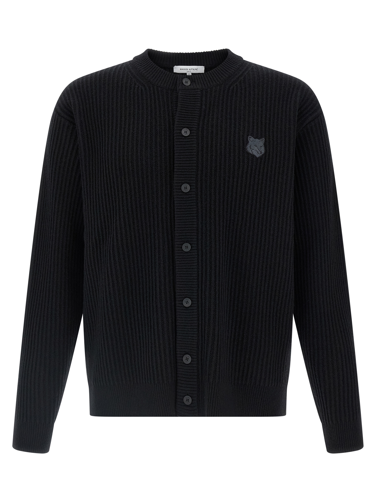 'Fox Head' cardigan PM00508KT1149P199 (Maison Kitsuné / ニット・セーター・カーディガン ) | Maison Kitsuné (メゾン キツネ)