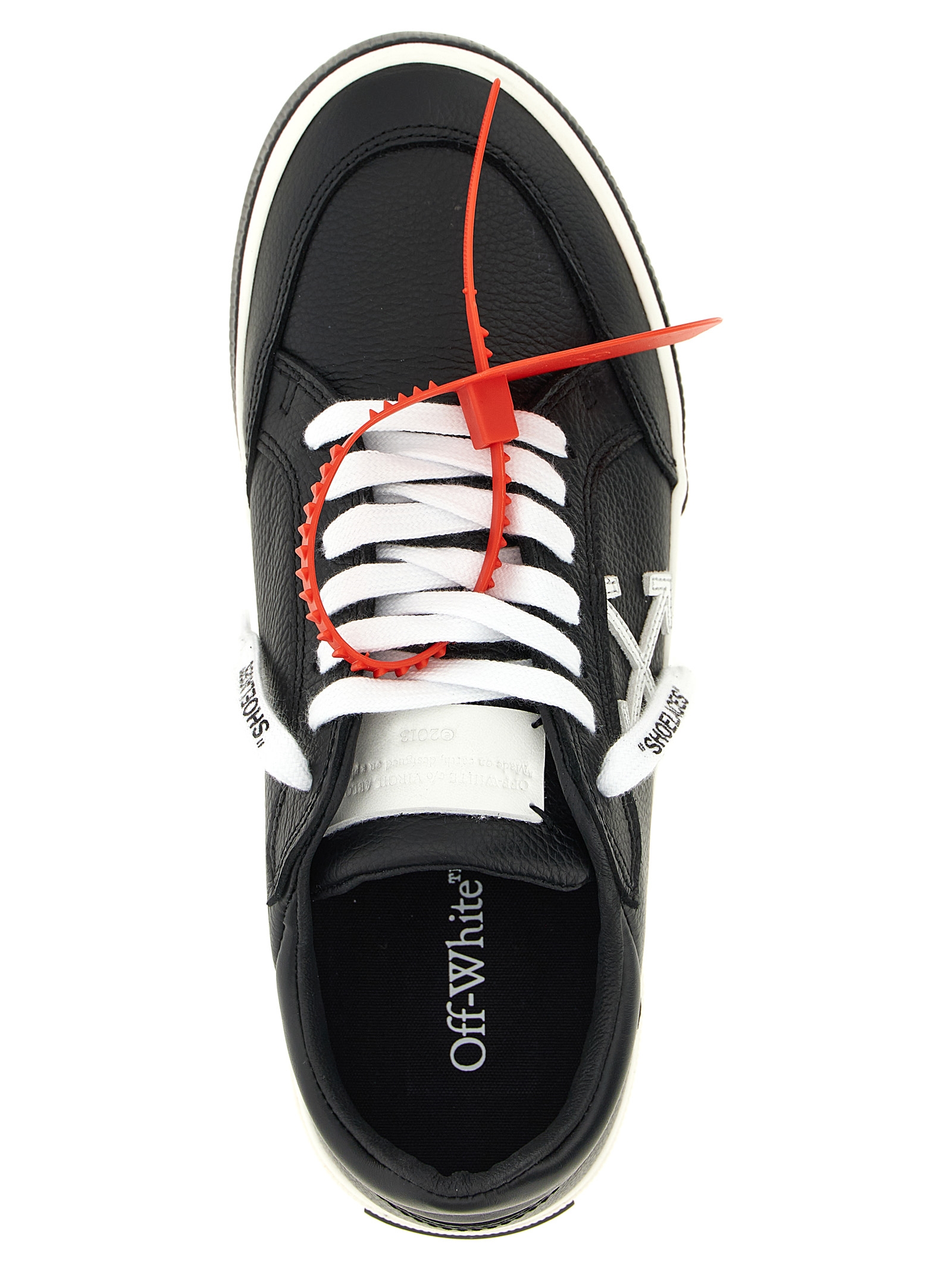 'New Low Vulcanized Leather' sneakers OMIA293C99LEA00210011001 (Off-White / スニーカー ) | Off-White (オフホワイト)(4)