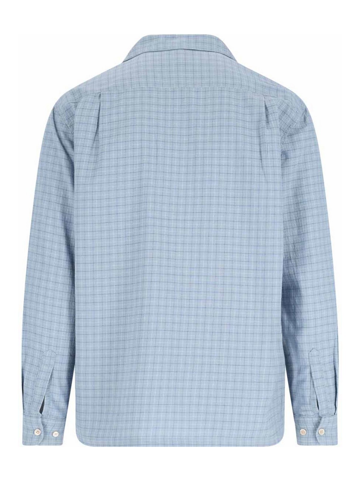 Paint shirt 1262BLUECHECK (SUNFLOWER / シャツ・ブラウス ) | SUNFLOWER (サンフラワー)(1)