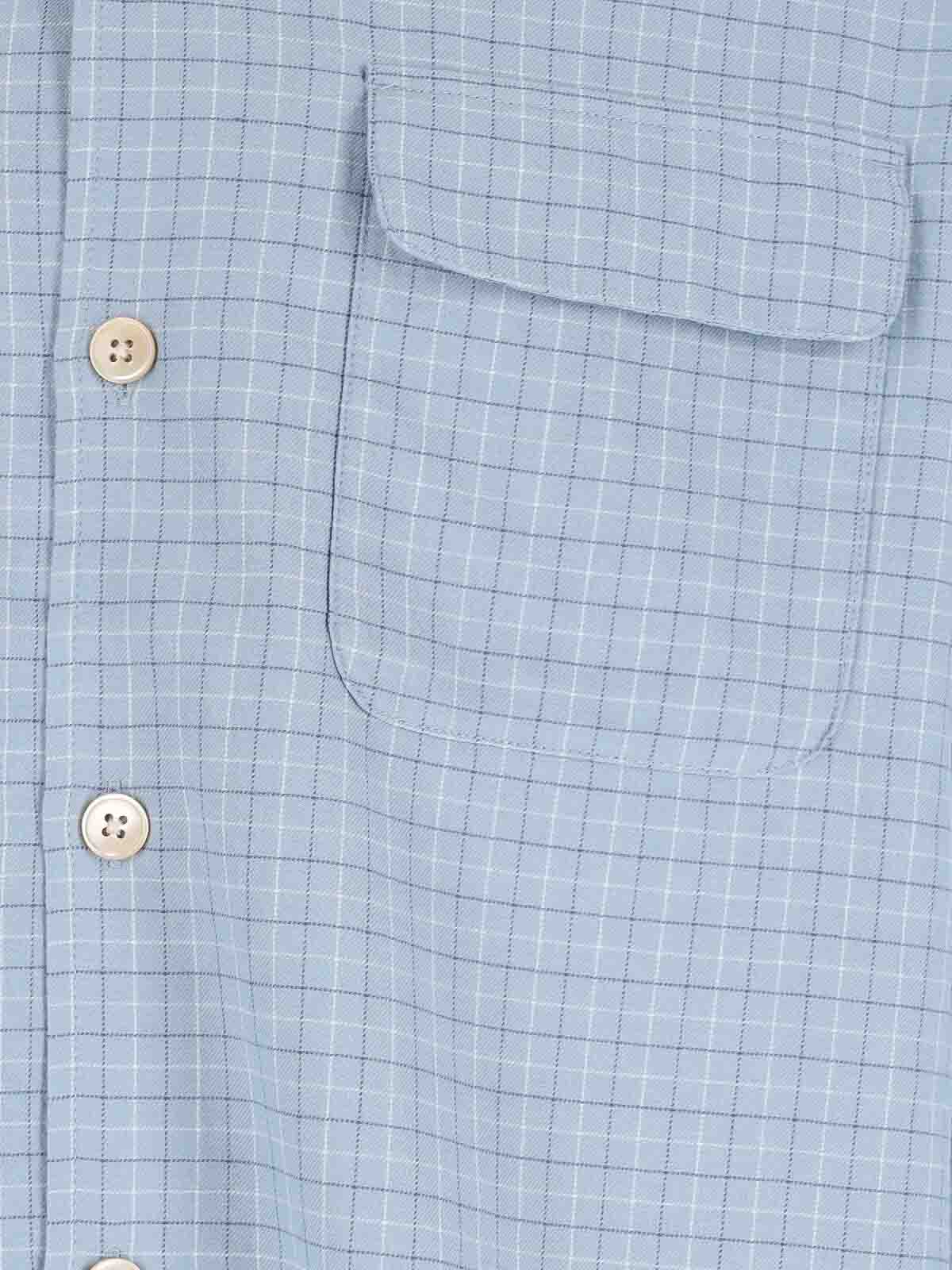 Paint shirt 1262BLUECHECK (SUNFLOWER / シャツ・ブラウス ) | SUNFLOWER (サンフラワー)(2)