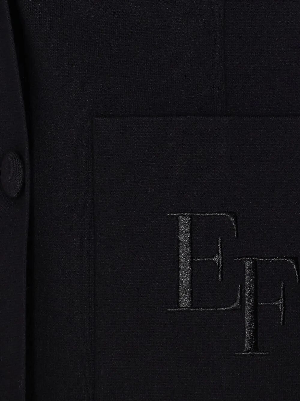 DOUBLE-BREASTED KNIT JACKET WITH EMBROIDERY MK52S57E2110 (Elisabetta Franchi / ブレザー・ジャケット ) | Elisabetta Franchi (エリザベッタ フランキ)(2)