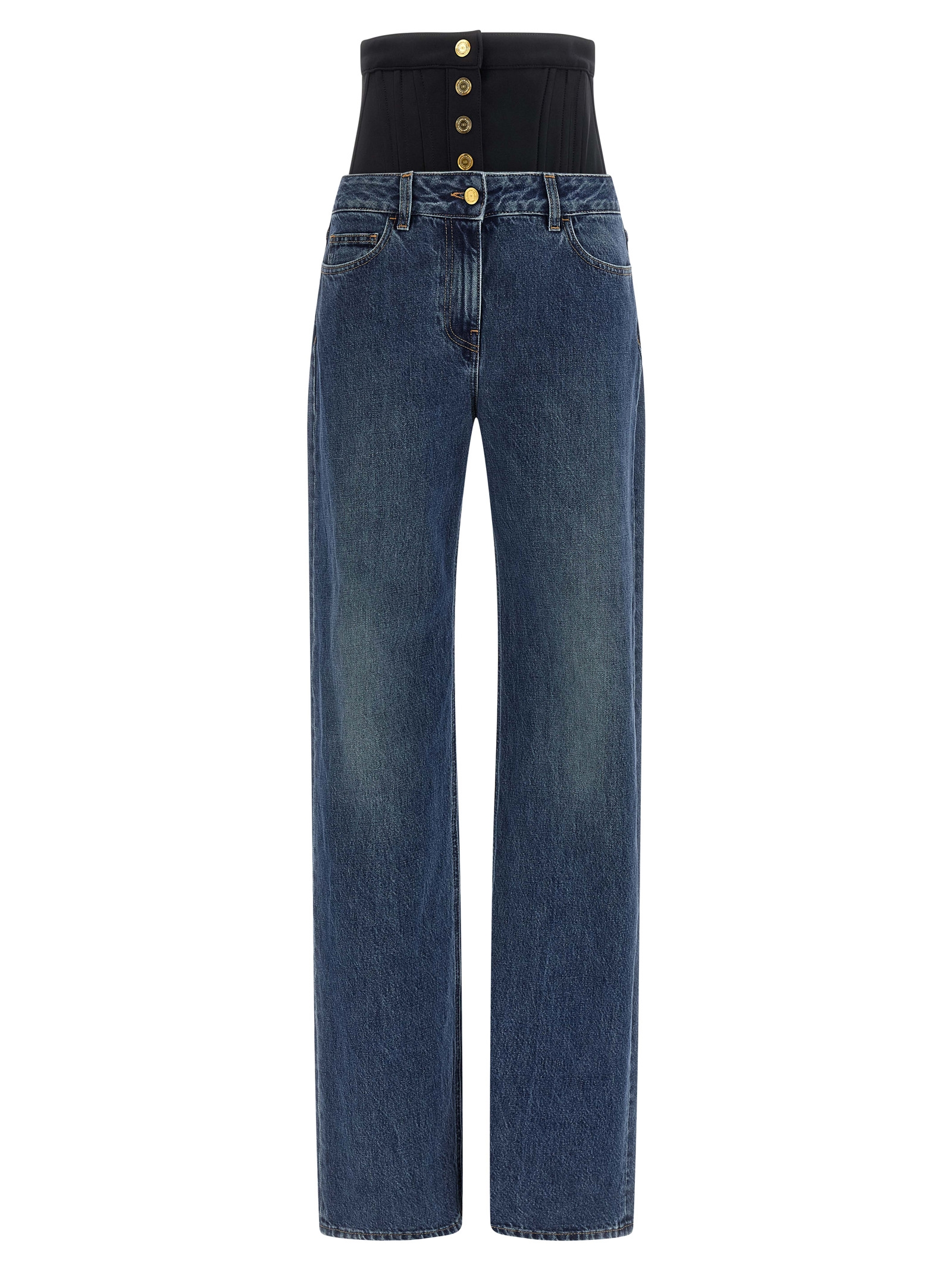 Bustier insert jeans PJ15I58E2EI1 (Elisabetta Franchi / ジーンズ ) | Elisabetta Franchi (エリザベッタ フランキ)