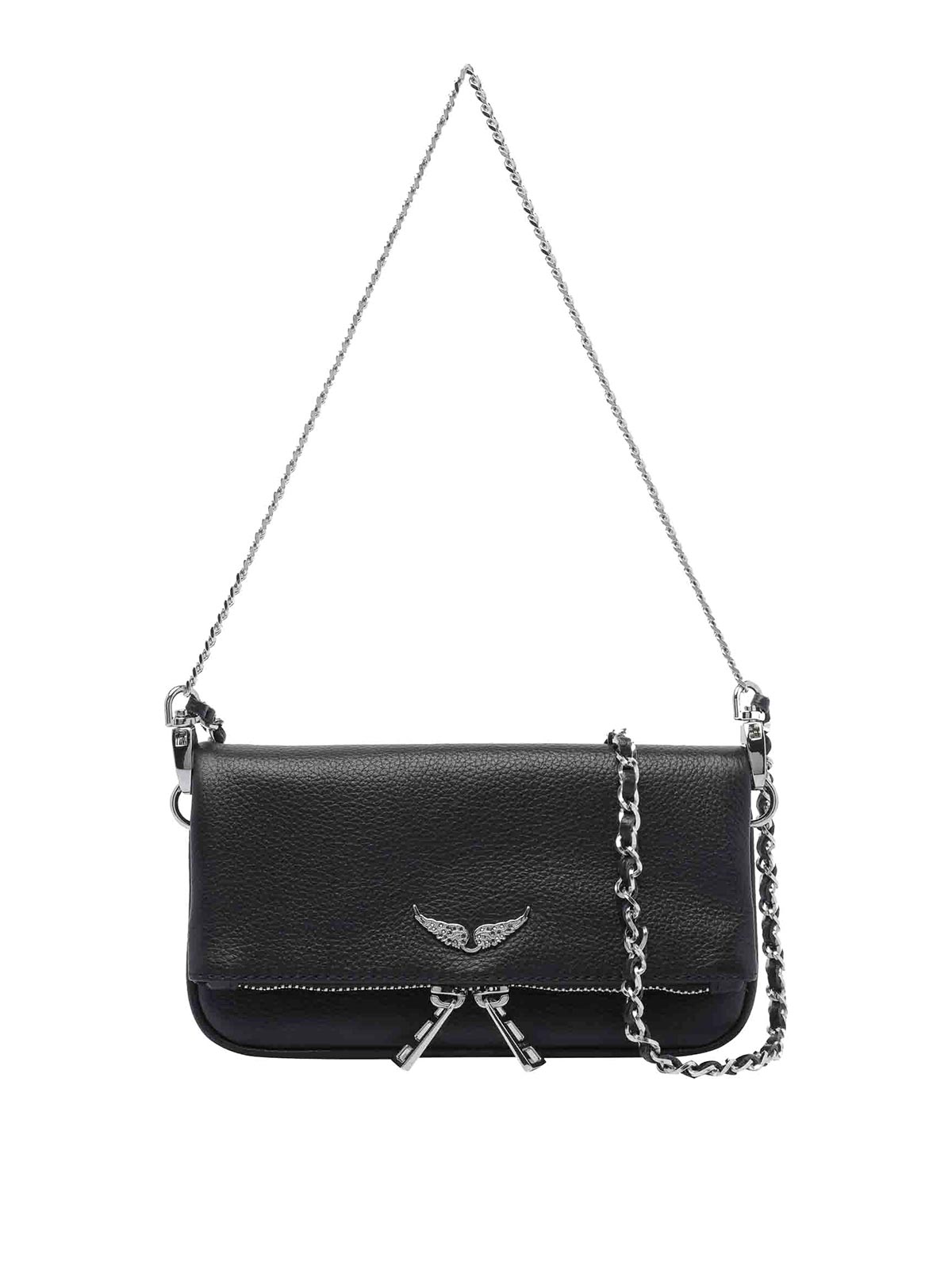 Black Rock Crossbody Bag LWBA03975011 (ZADIG & VOLTAIRE / ハンドバッグ・ショルダーバッグ ) | ZADIG & VOLTAIRE (ザディグ エ ヴォルテール)