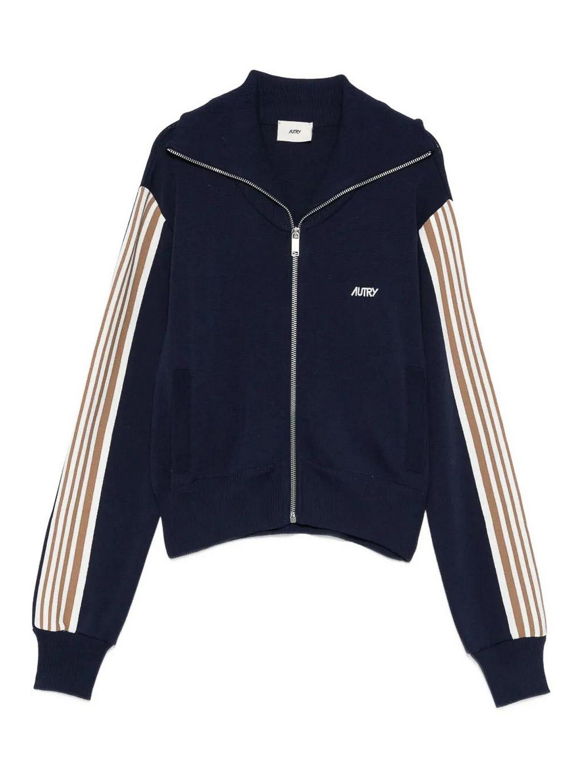 Blue sweatshirt white stripes JAPWB7KBBLUE (AUTRY / スウェット・フーディー ) | AUTRY (オートリー)