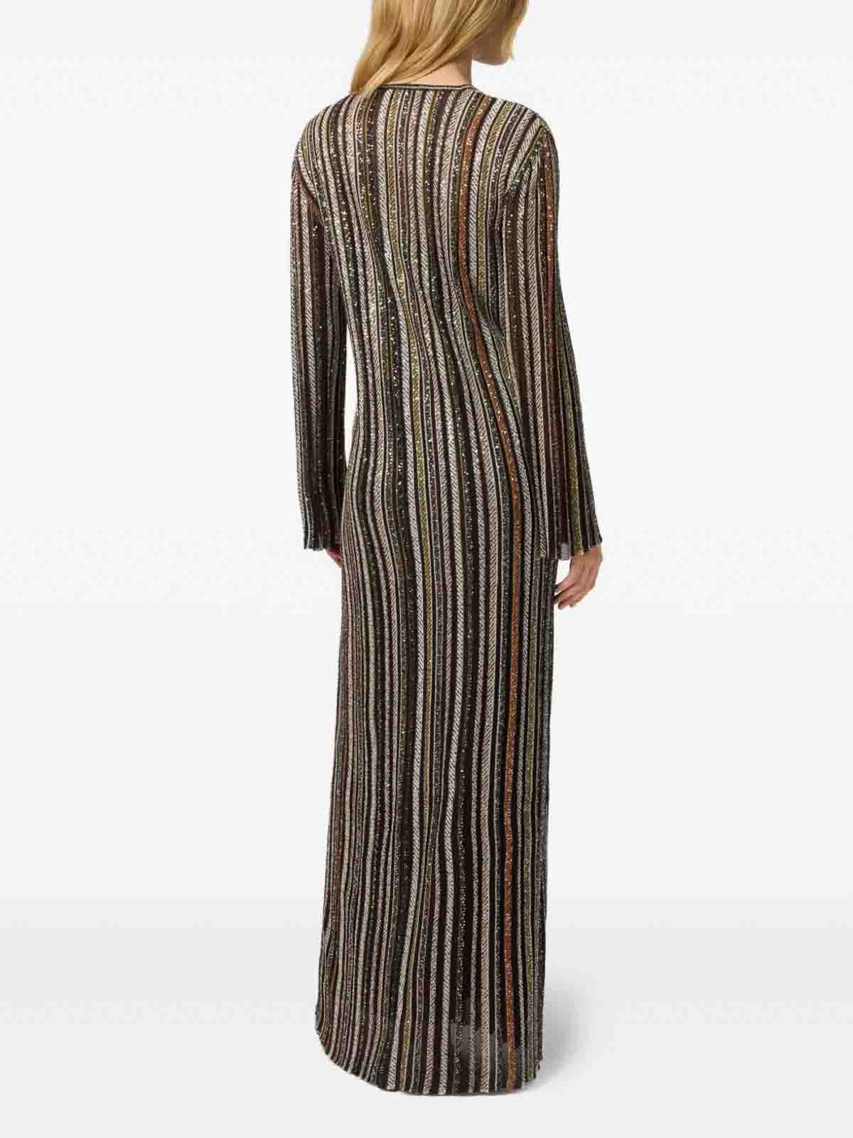 Long dress DS25WG05BK01C3SM9T5 (MISSONI / ワンピース・ドレス・オールインワン ) | MISSONI (ミッソー二)(3)