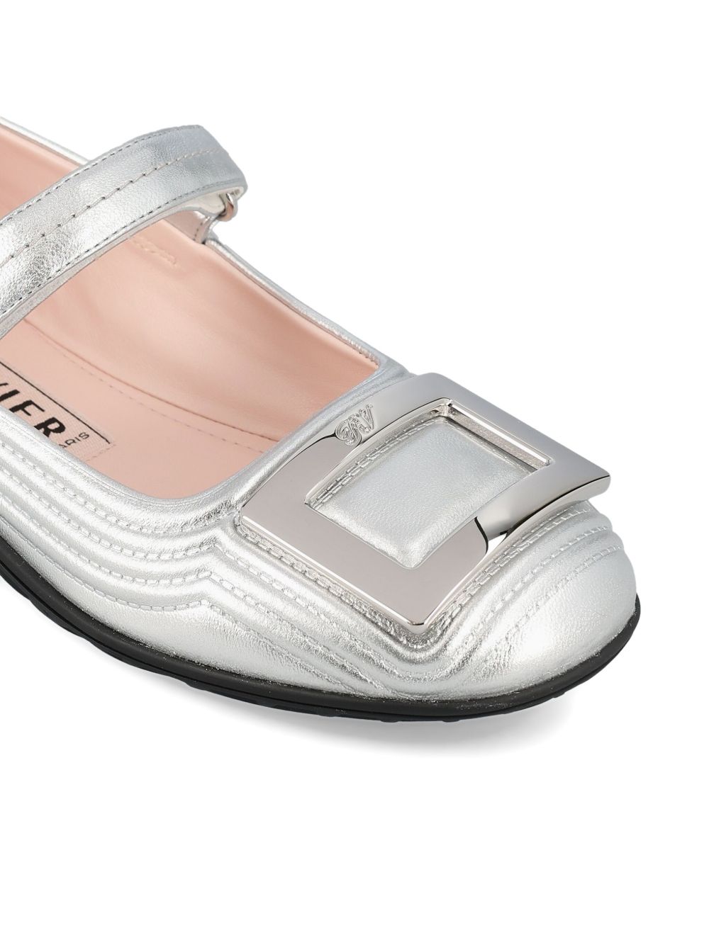 Roger Vivier Flat shoes Silver RVW79343360Y70B200 (Roger Vivier / フラットシューズ ) | Roger Vivier (ロジェ ヴィヴィエ)(3)