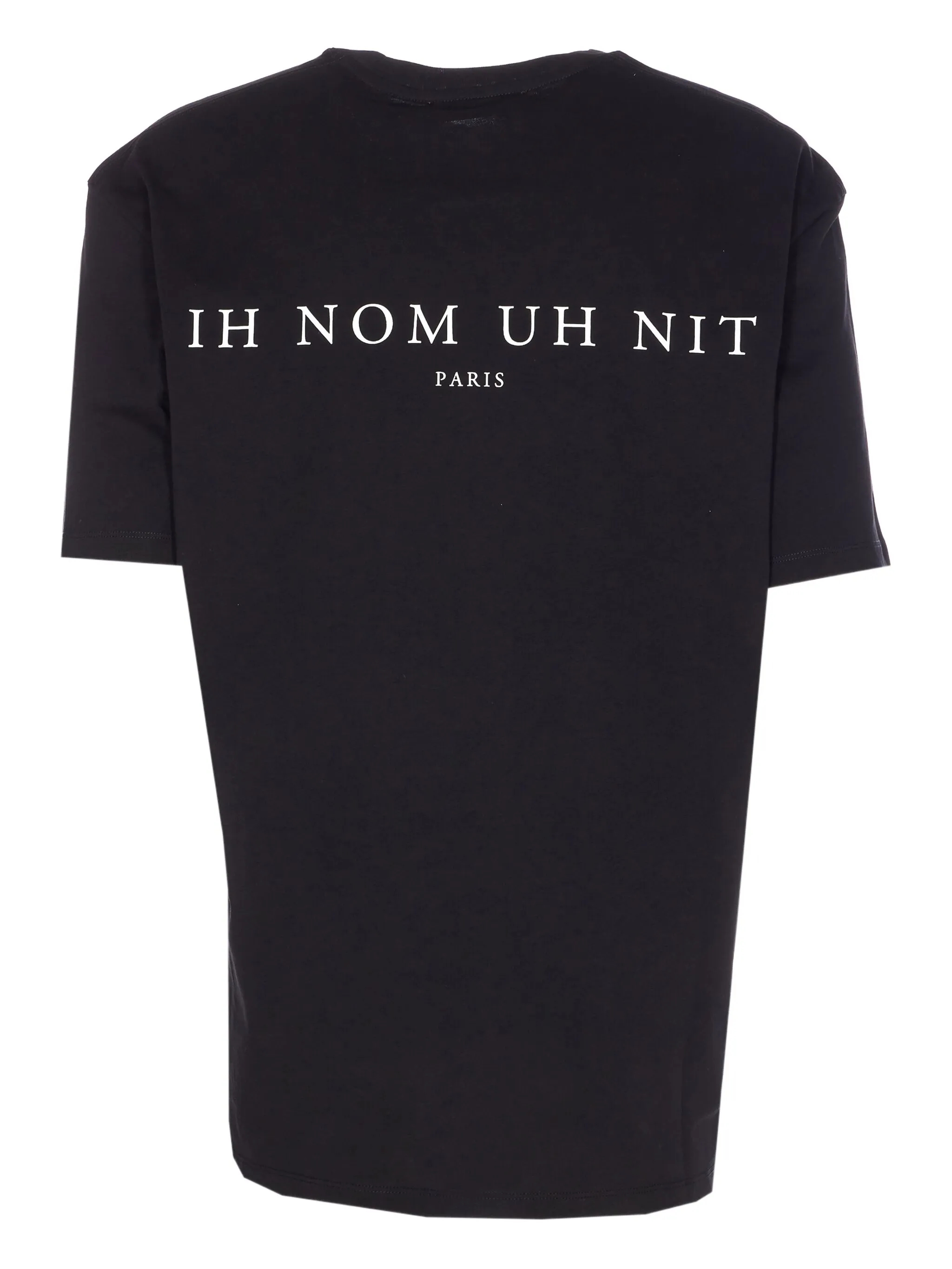 Ih Nom Uh Nit T-shirts and Polos Black NUW25231009 (IH NOM UH NIT / Tシャツ・カットソー ) | IH NOM UH NIT (インノミネイト)(2)