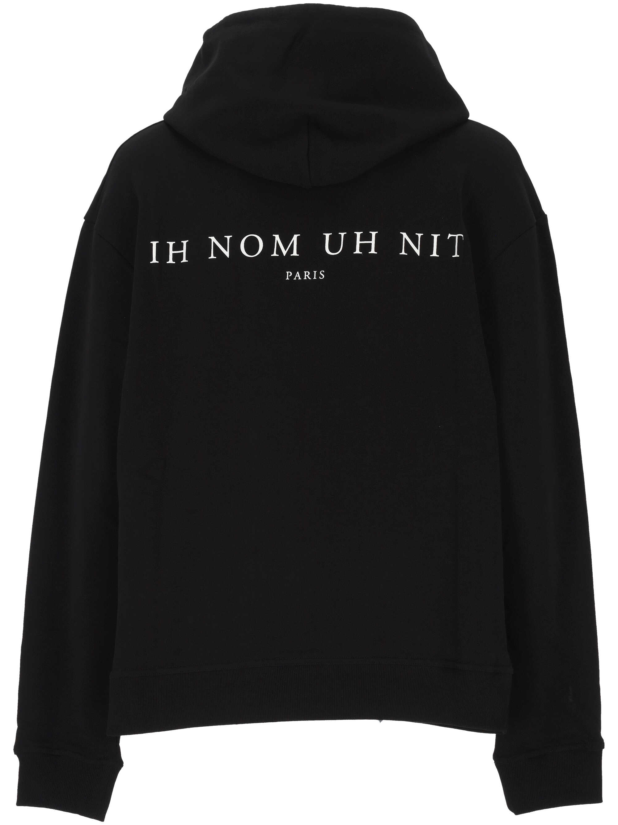 Ih Nom Uh Nit Sweaters Black NUW25227009 (IH NOM UH NIT / スウェット・フーディー ) | IH NOM UH NIT (インノミネイト)(2)