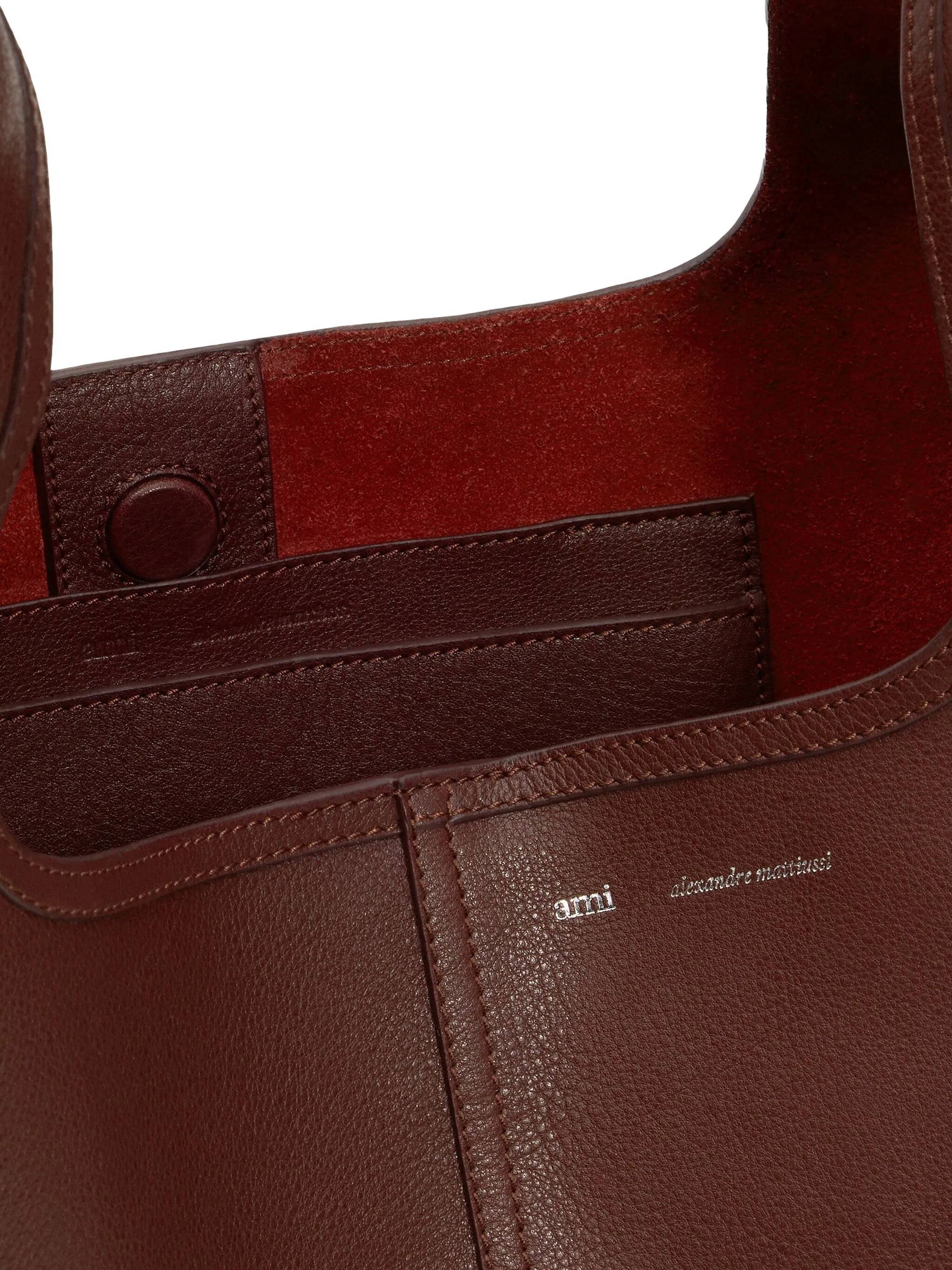 Ami Bags.. Red ULL716AL0137692 (AMI Paris / ハンドバッグ・ショルダーバッグ ) | AMI Paris (アミパリス)(3)