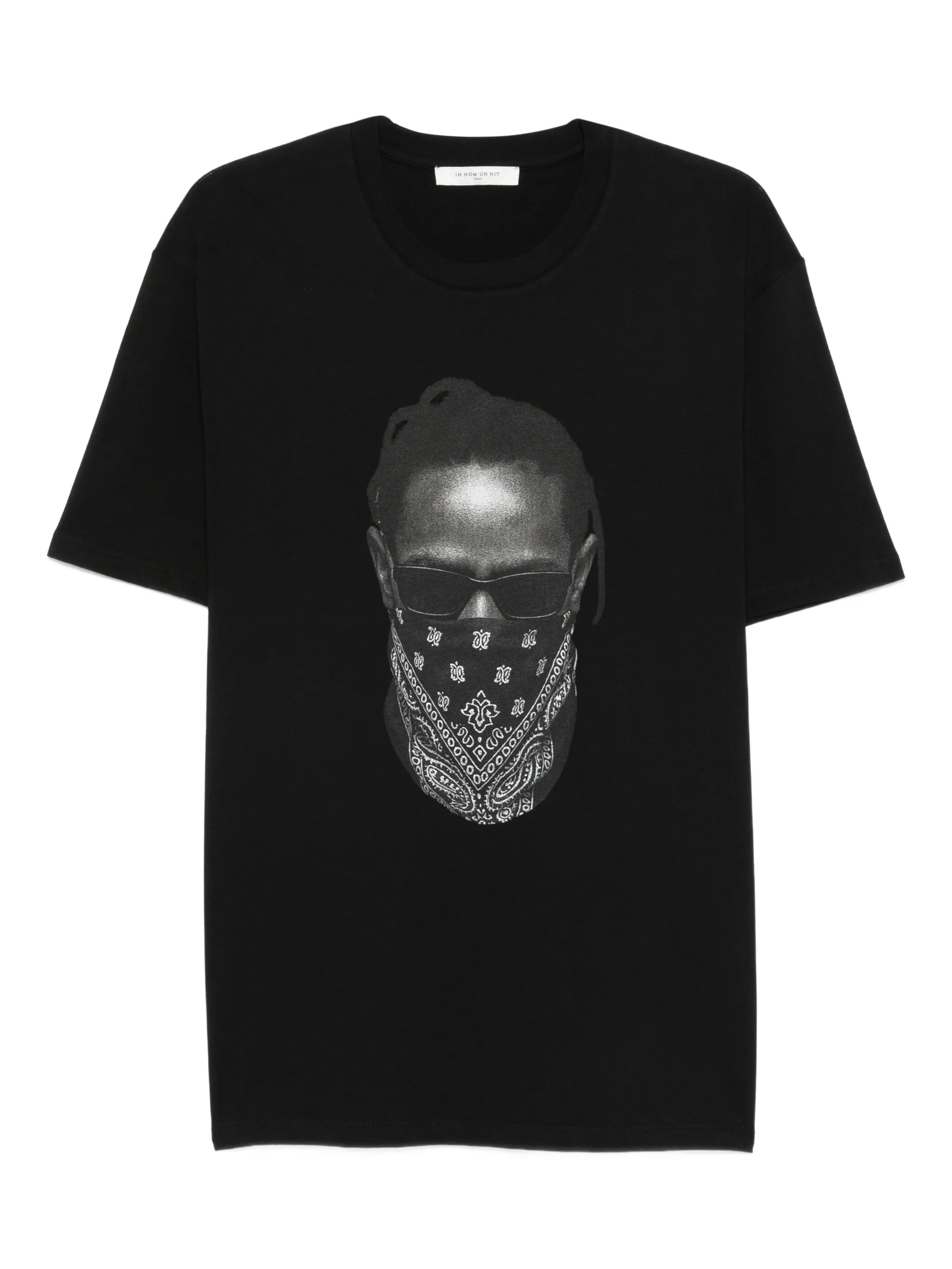 Ih Nom Uh Nit T-shirts and Polos Black NUW25225009 (IH NOM UH NIT / Tシャツ・カットソー ) | IH NOM UH NIT (インノミネイト)