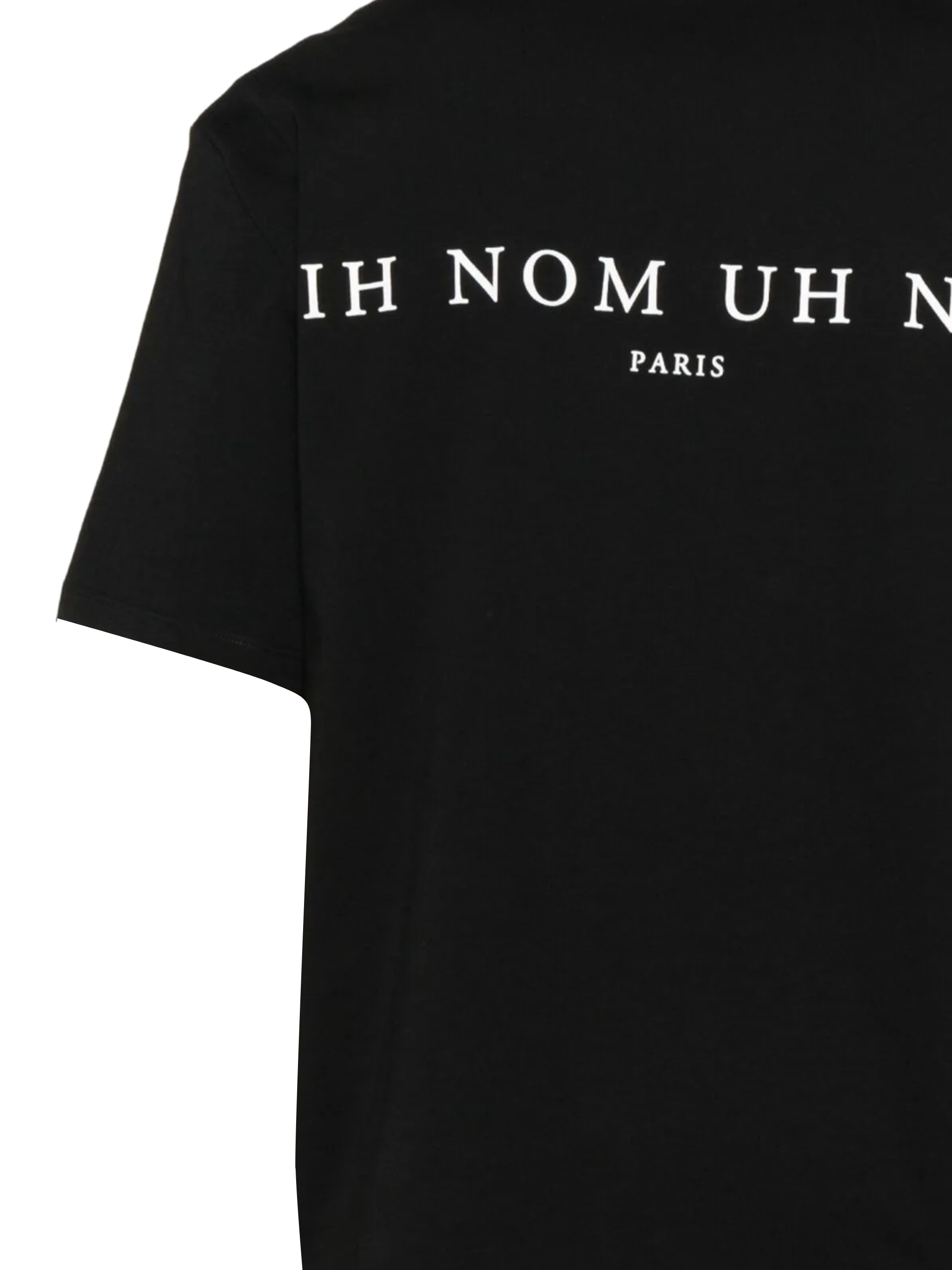Ih Nom Uh Nit T-shirts and Polos Black NUW25225009 (IH NOM UH NIT / Tシャツ・カットソー ) | IH NOM UH NIT (インノミネイト)(2)