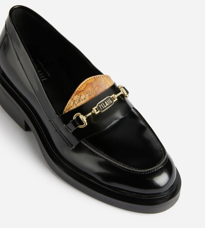 Alviero Martini Flat shoes Black 1220499B0001 (ALVIERO MARTINI 1a CLASSE / ローファー ) | ALVIERO MARTINI 1a CLASSE (アルヴィエロ マルティーニ プリマ クラッセ)(3)