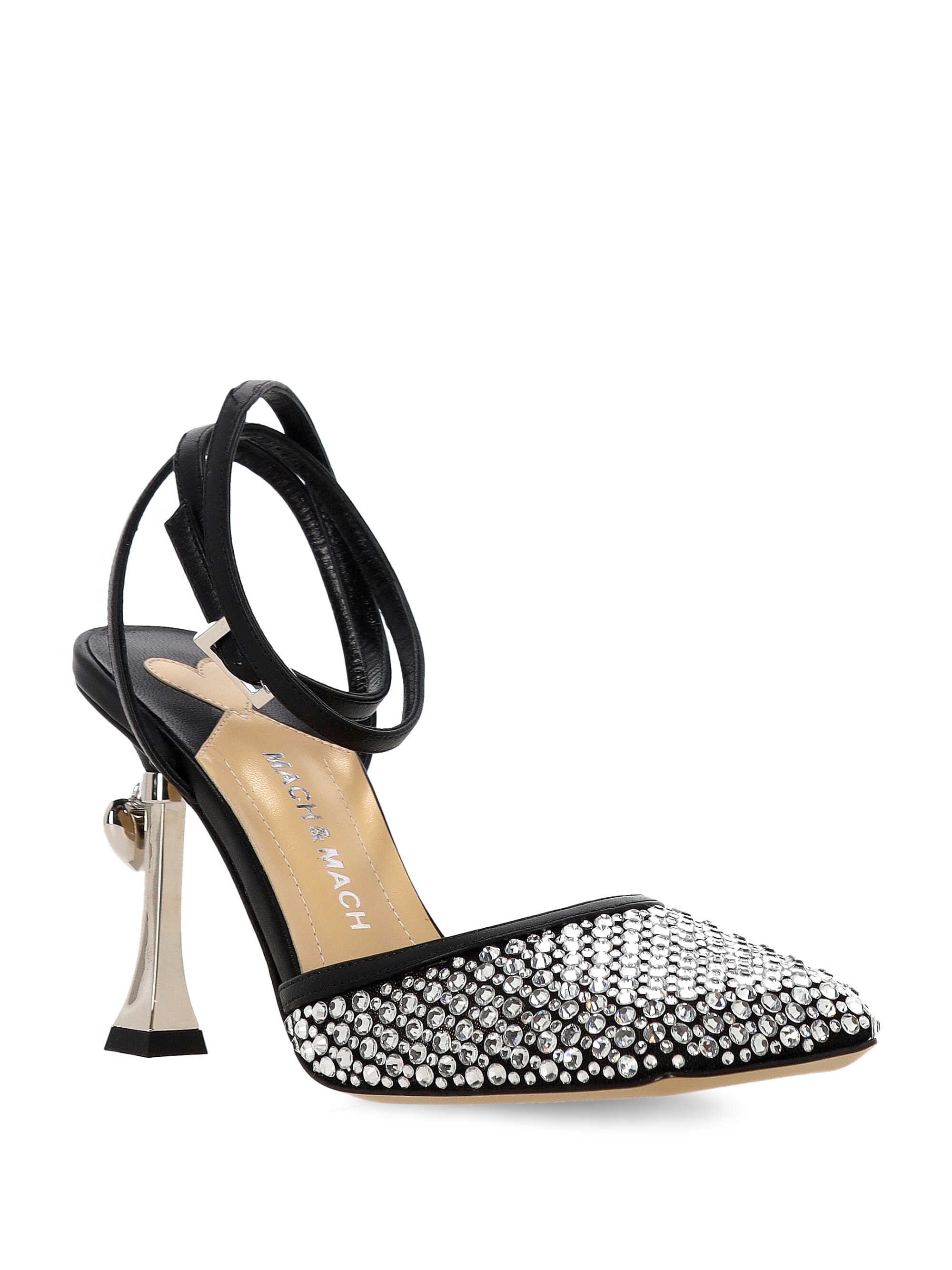 MACH & MACH With Heel PF25S096895NETB15BLACKCRYSTAL (MACH & MACH / パンプス・ハイヒール ) | MACH & MACH (マッハ&マッハ)(1)