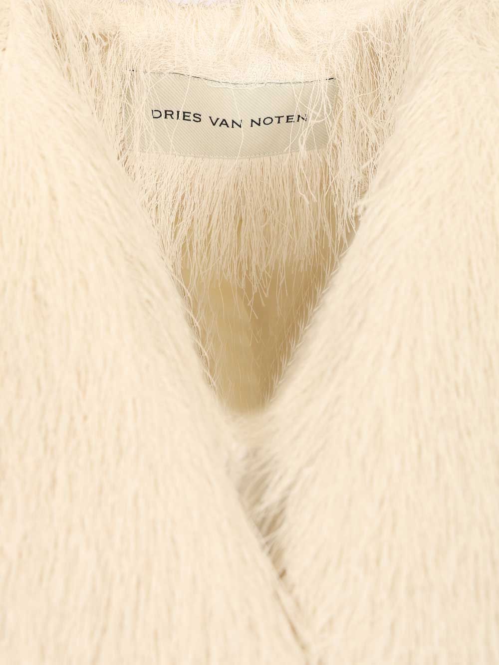 Jacket with fringes 25201026320311 (Dries Van Noten / レザー&ファージャケット・コート ) | Dries Van Noten (ドリスヴァンノッテン)(3)