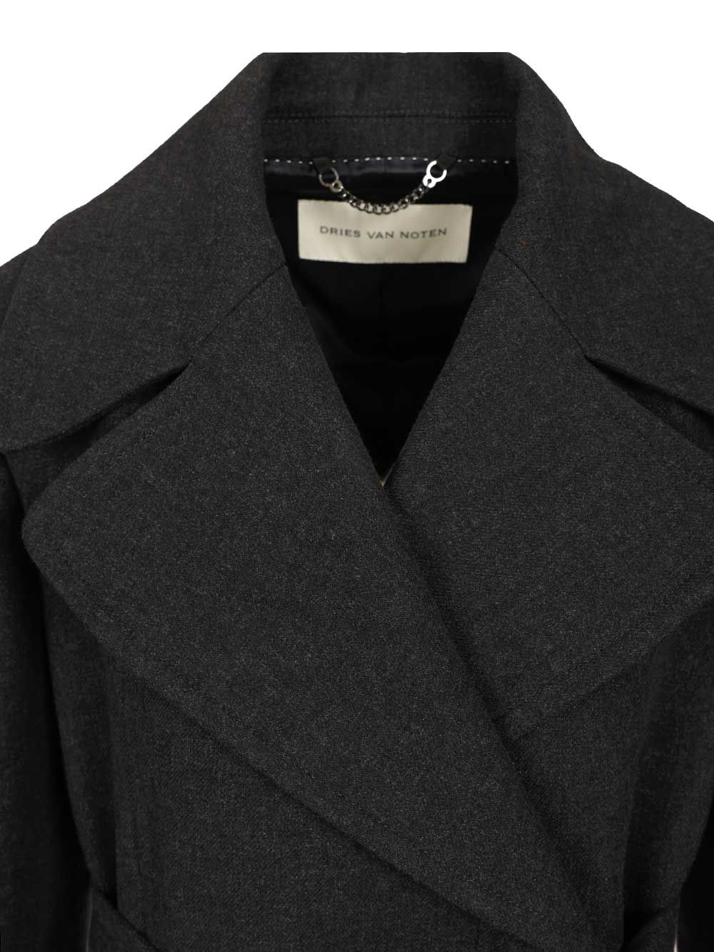 Short coat in cotton blend 2520105352118803 (Dries Van Noten / コート ) | Dries Van Noten (ドリスヴァンノッテン)(4)