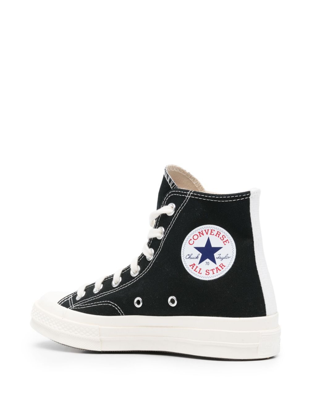 SMALL RED HEART HIGH-TOP SNEAKERS P1K129BLACK (PLAY Comme Des Garçons / スニーカー ) | PLAY Comme Des Garçons (プレイ コムデギャルソン)(2)