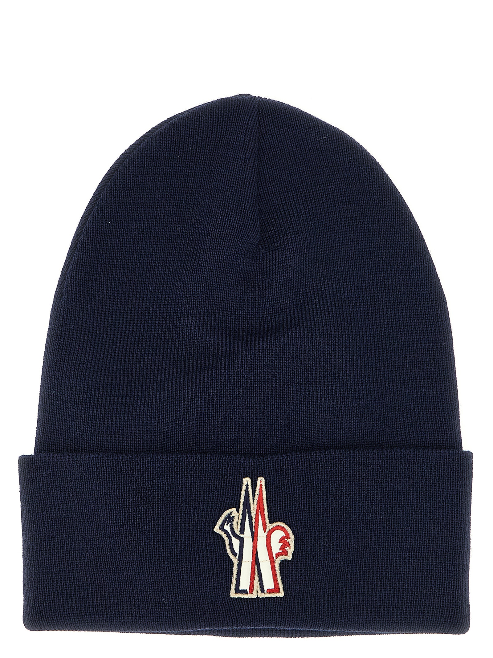 Logo patch beanie K20973B0001209974778 (Moncler Grenoble / 帽子 ) | Moncler Grenoble (モンクレール グルノーブル)