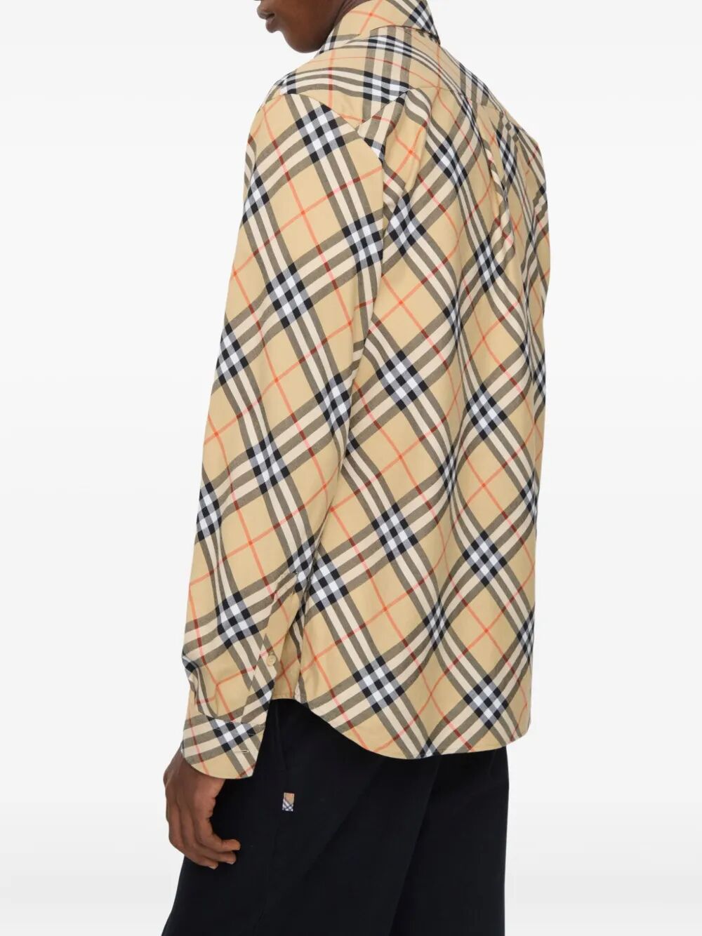 ROAN RELAXED FIT CHECK COTTON FLANNEL SHIRT 8115497SAND (Burberry / シャツ・ブラウス ) | Burberry (バーバリー)(1)